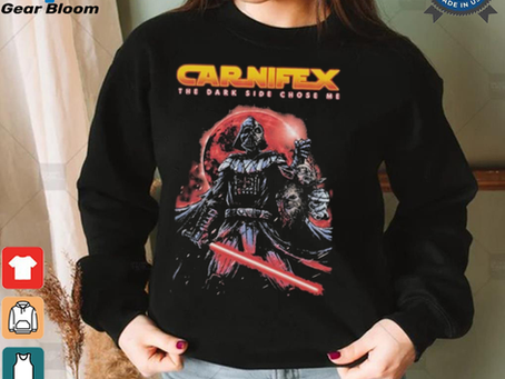 Darth Vader Chewbacca Sentinel Baby Yoda Head Star Wars X Carnifex The Dark Side Chose Me T shirt
