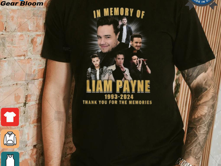 In Memory Of Liam Payne 1993 2024 Thank You For The Memories Gift For Fans T Shirt