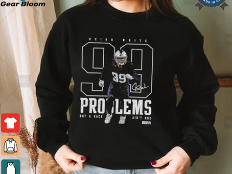 Keion white new england 99 problems signature shirt