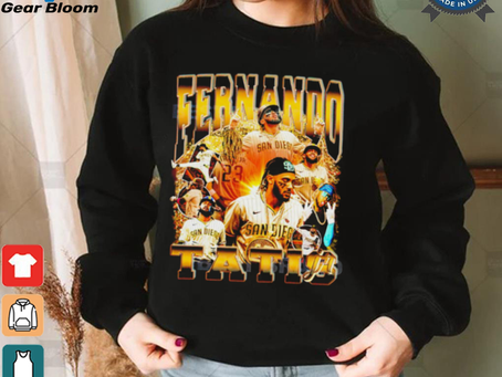 Fernando Tatis Jr Padres baseball player graphic MLB shirt