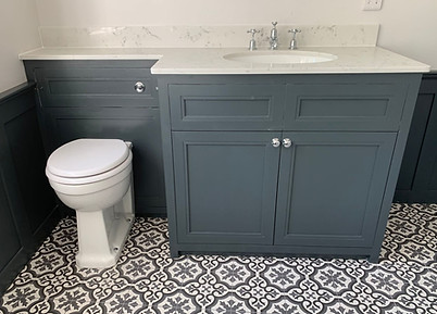 bathroom cabinets with shaker doors and panels