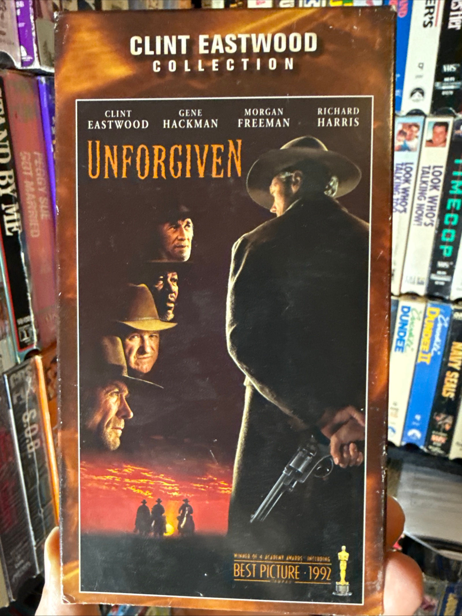 Unforgiven 1992 VHS Clint Eastwood Collection