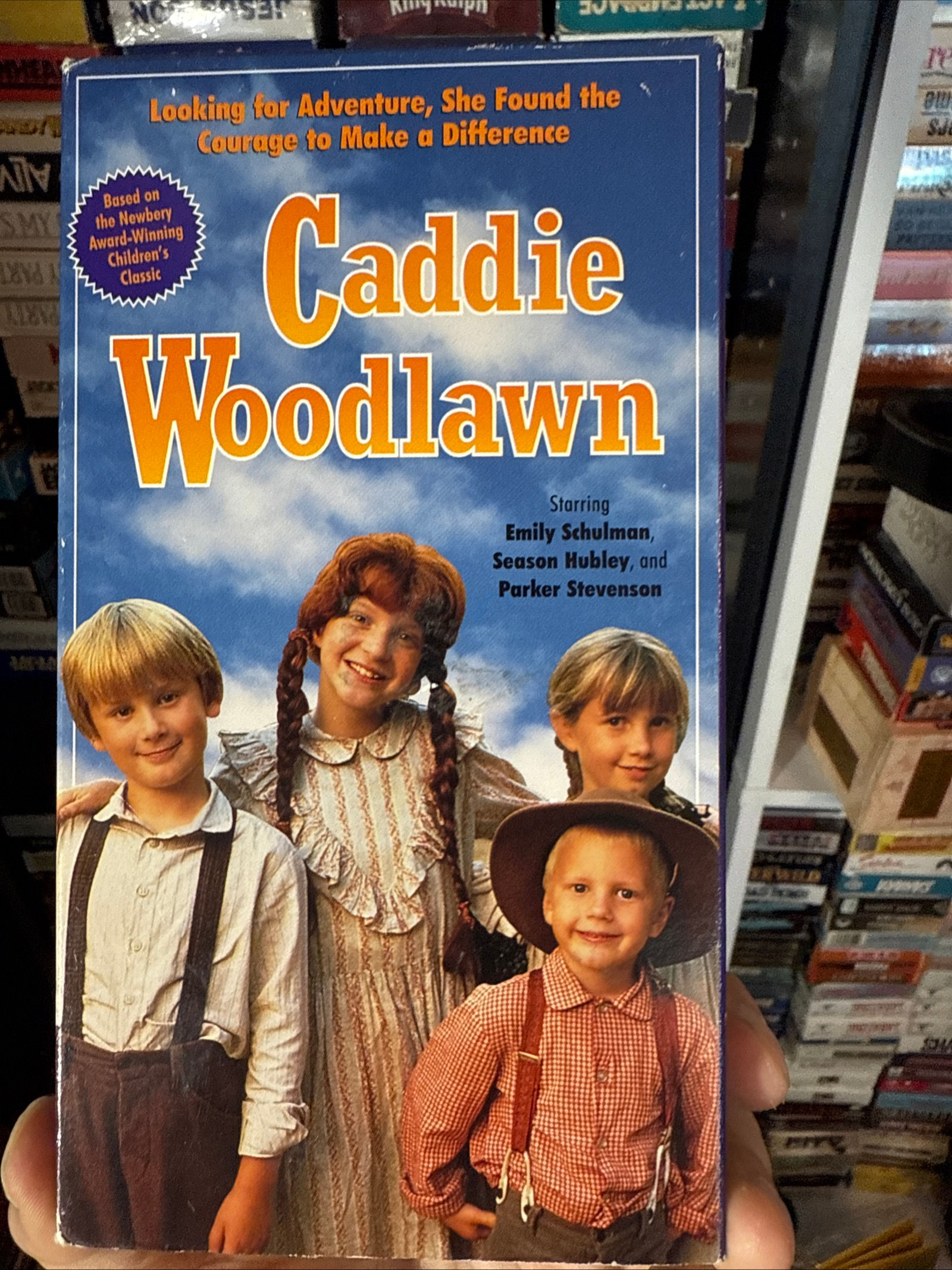 Caddie Woodlawn 1989 VHS Original Release NON RENTAL