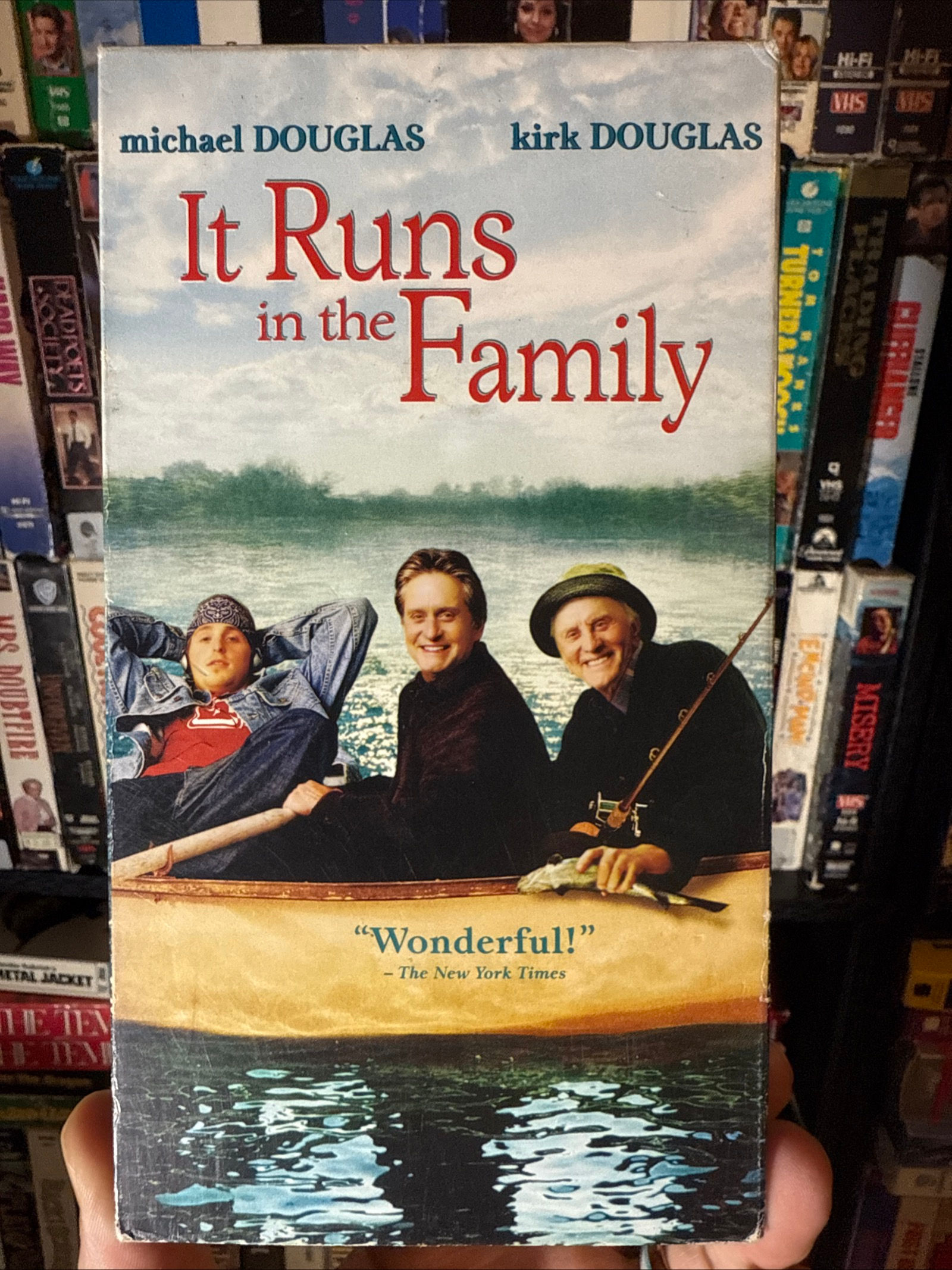 It Runs In The Family 2003 VHS Original Release NON RENTAL