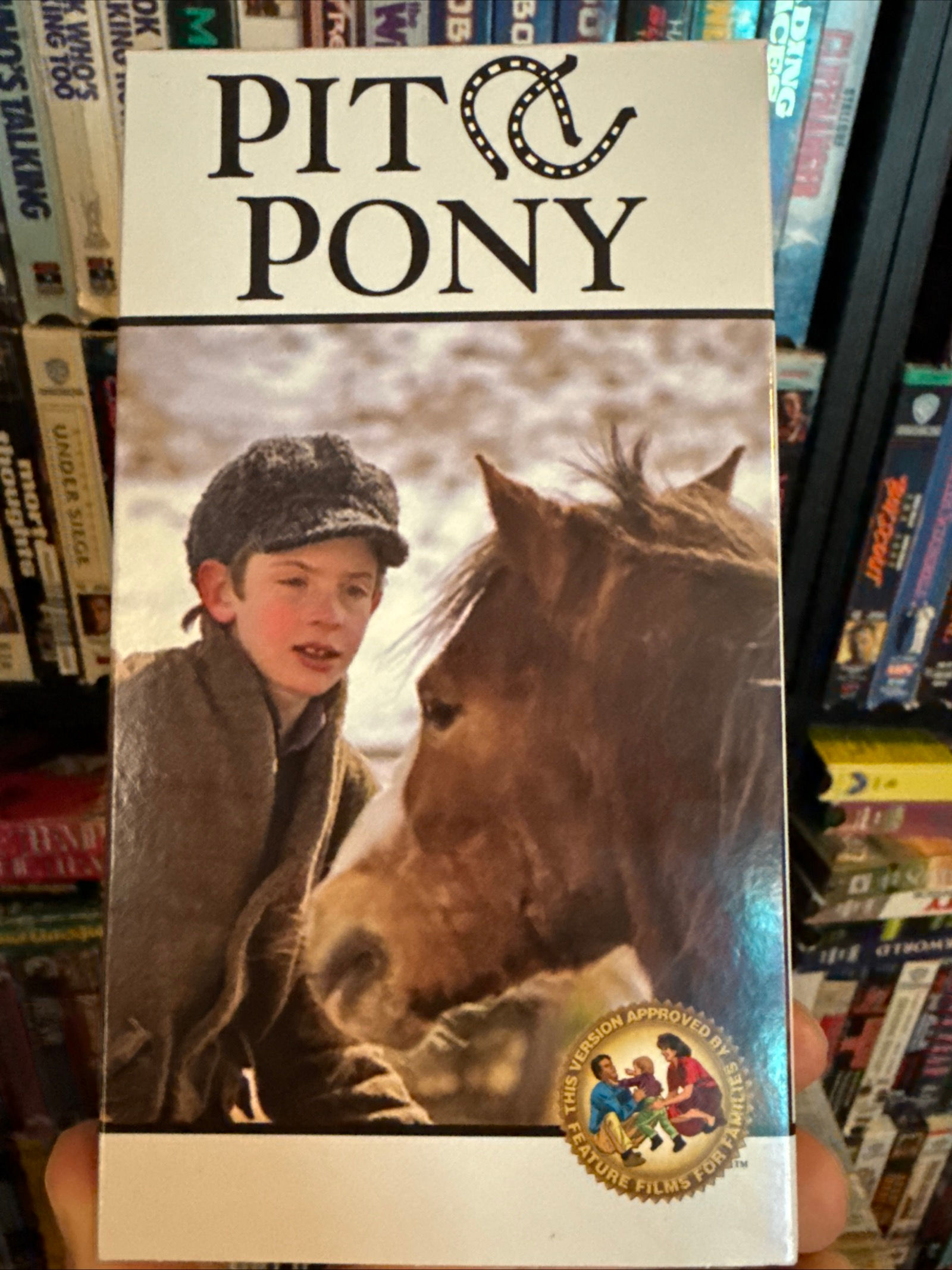 Pit Pony 1997 VHS Feature Films For Families