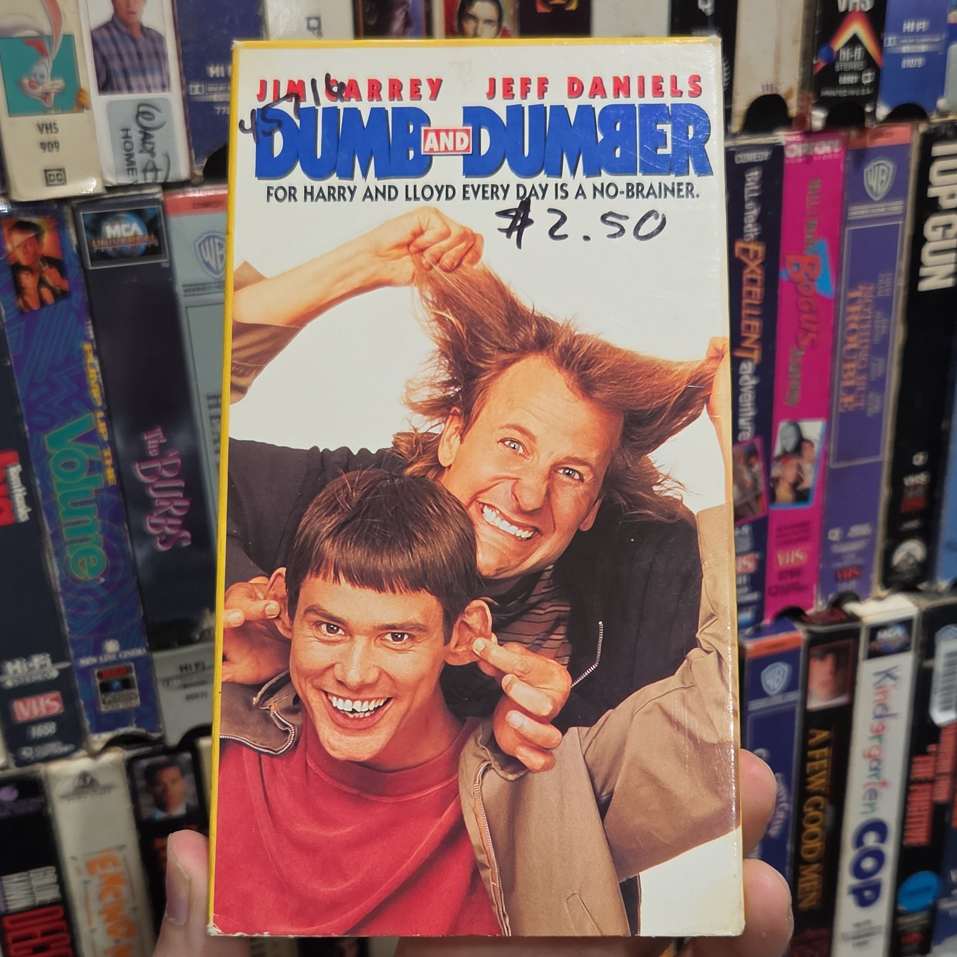 Dumb And Dumber 1994 VHS Original Release NON RENTAL