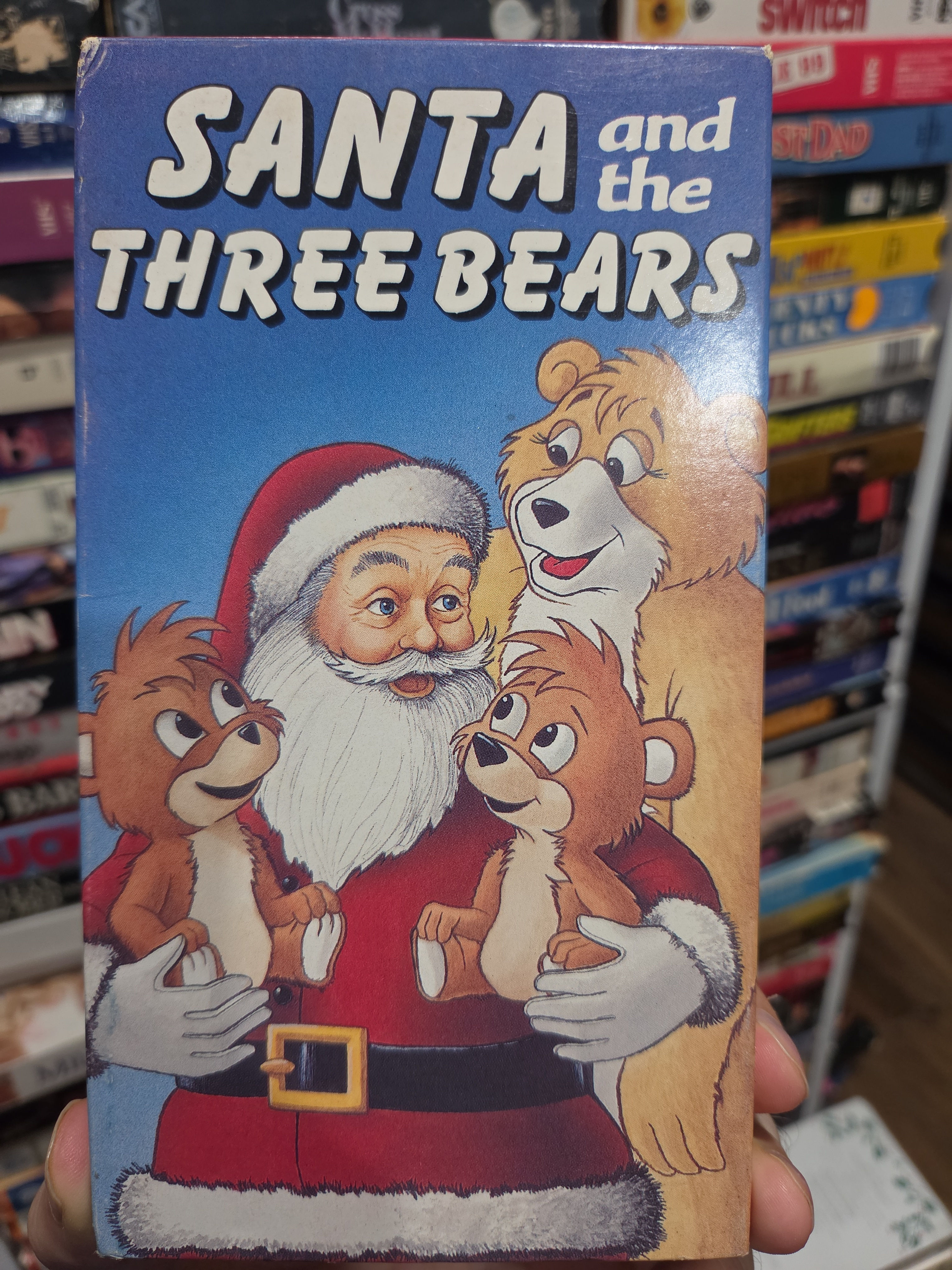 Santa And The Three Bears 1990 VHS NON RENTAL