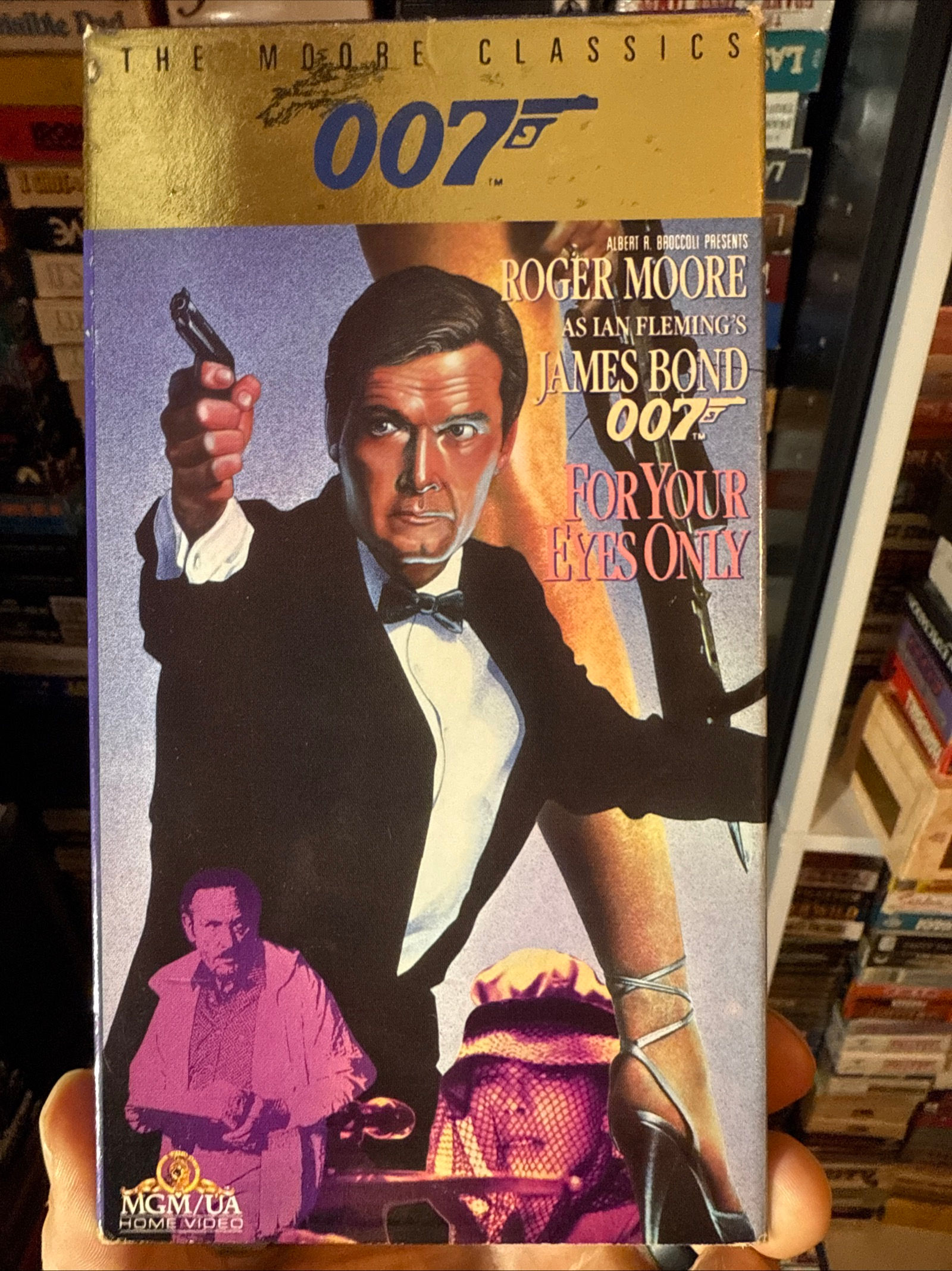 For Your Eyes Only 1981 VHS Early 80s Release NON RENTAL
