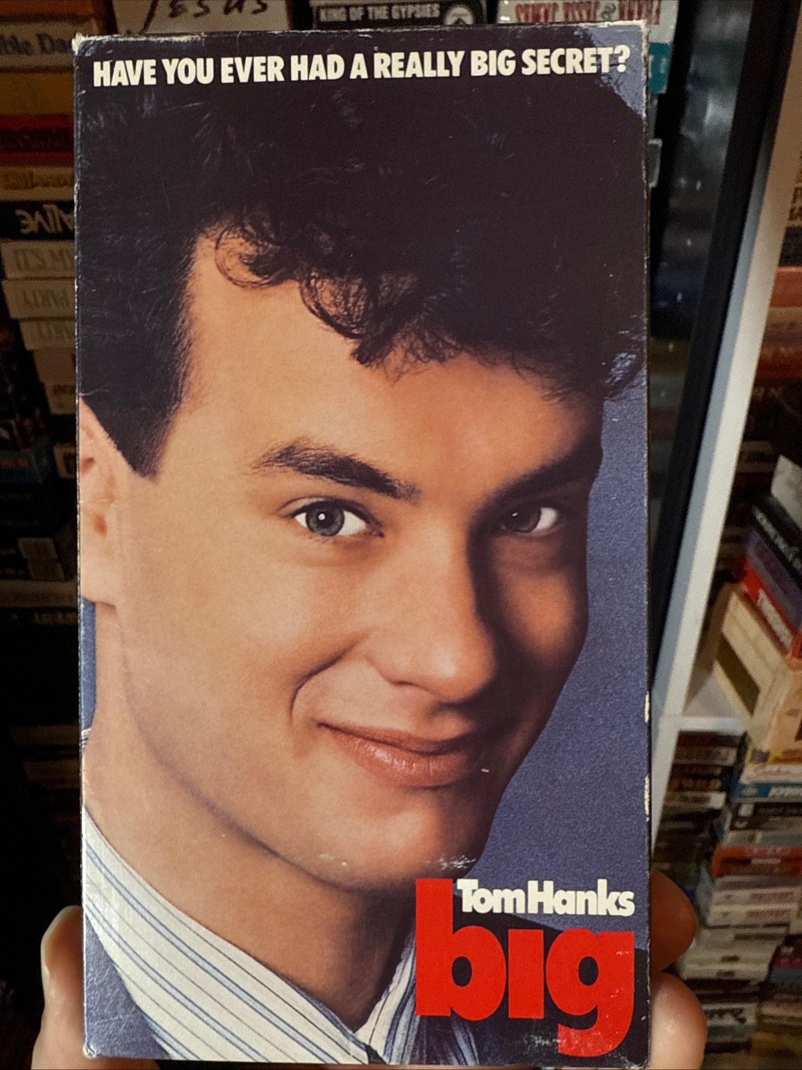 Big 1988 VHS Original Release CBS FOX NON RENTAL