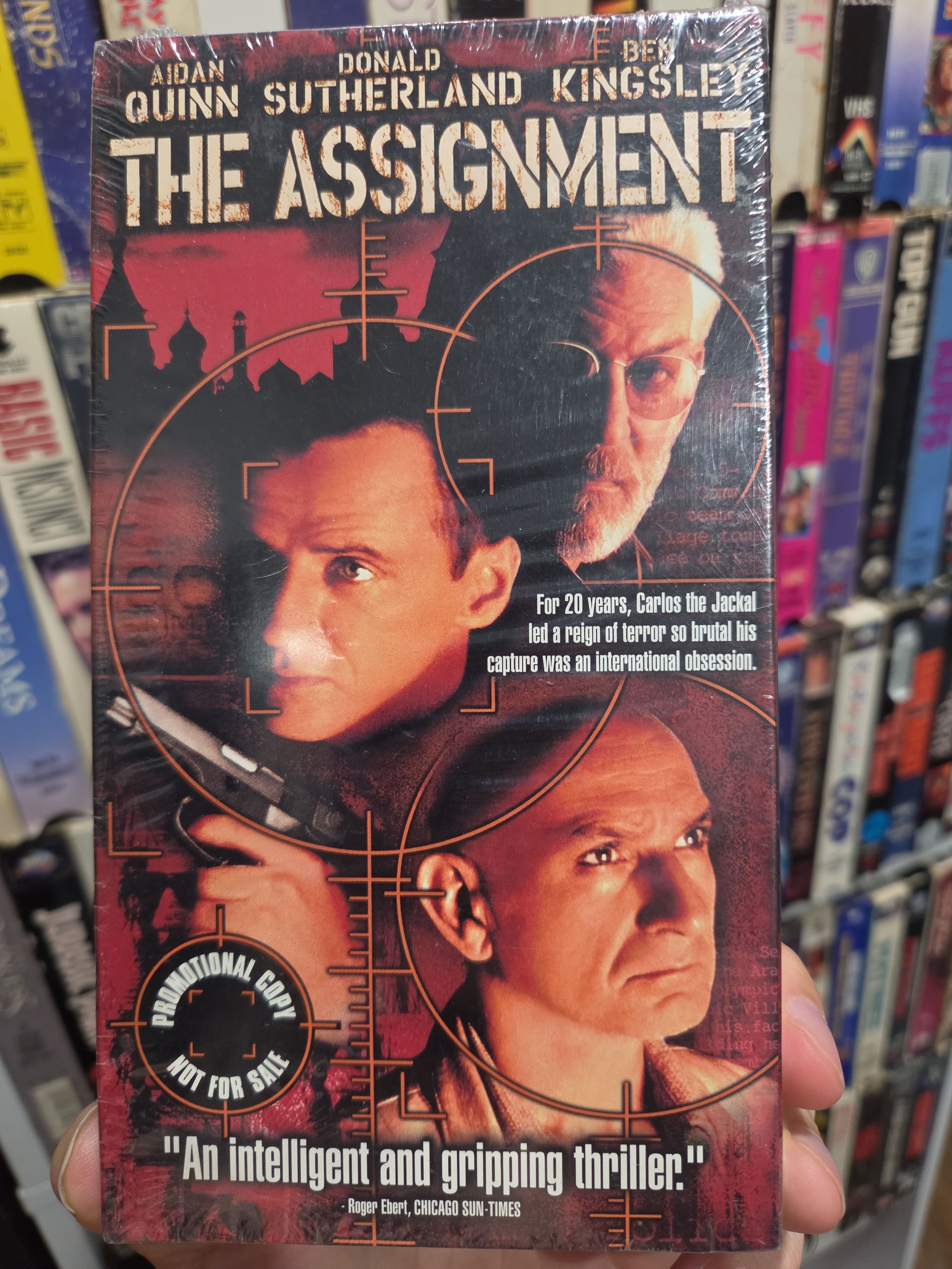 The Assignment 1997 VHS Promotional Screener FACTORY SEALED