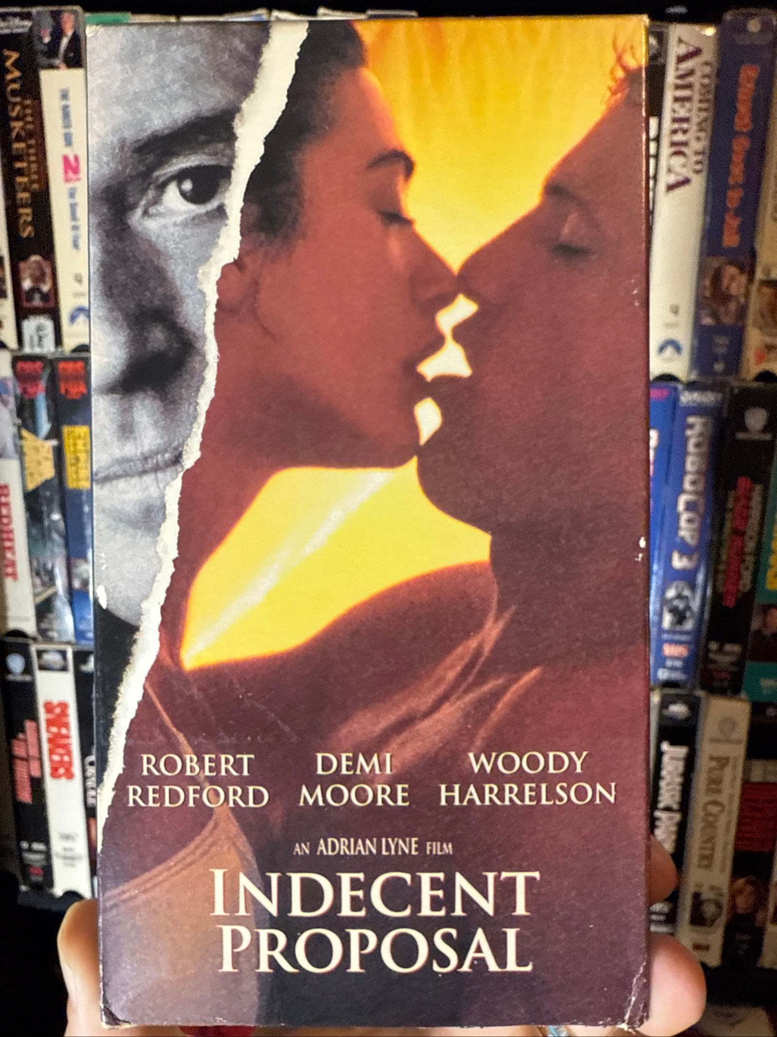Indecent Proposal 1993 VHS Original Release Rare Green Tape