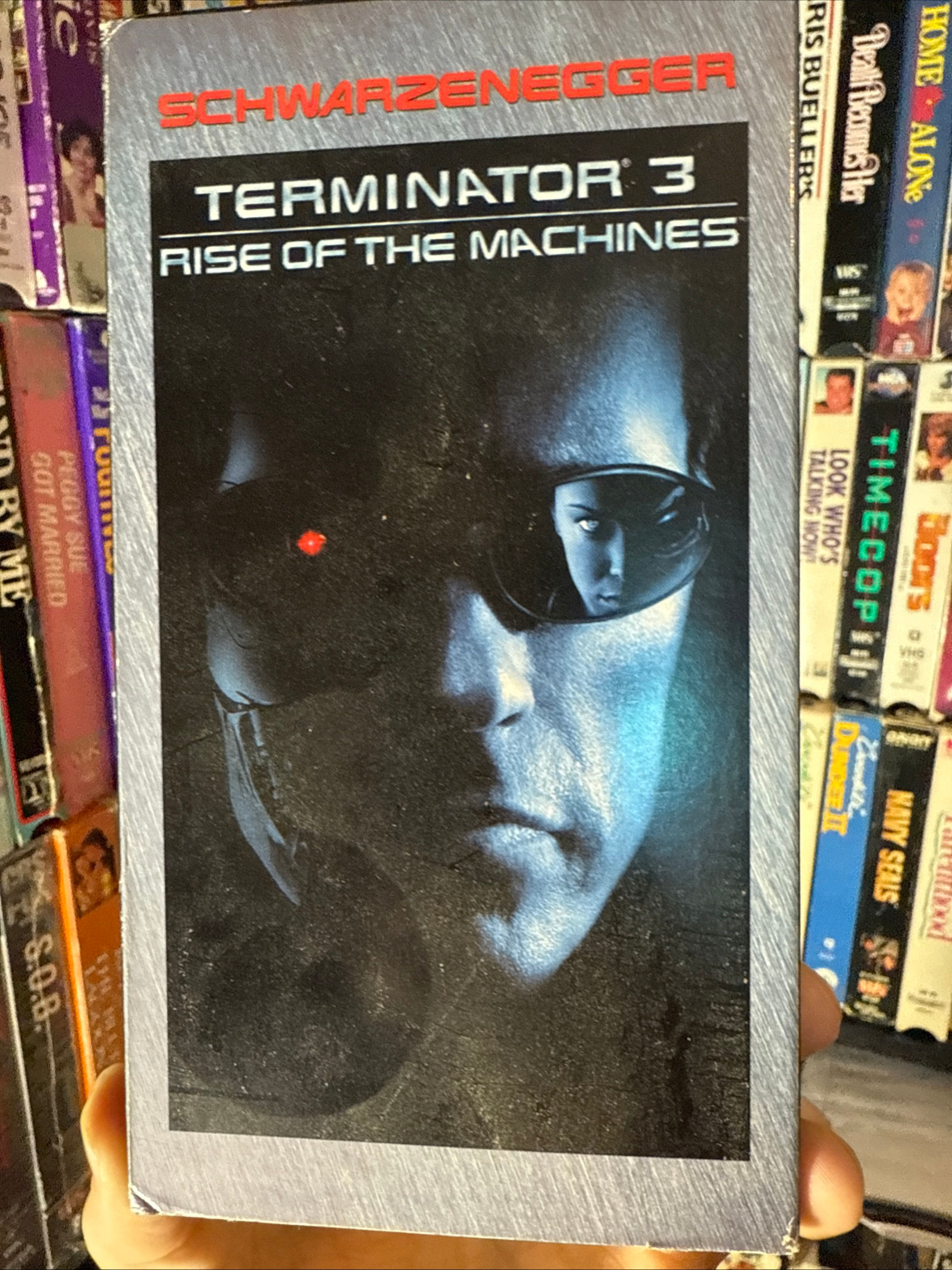 Terminator 3 Rise Of The Machines 2003 VHS Original Release NON RENTAL