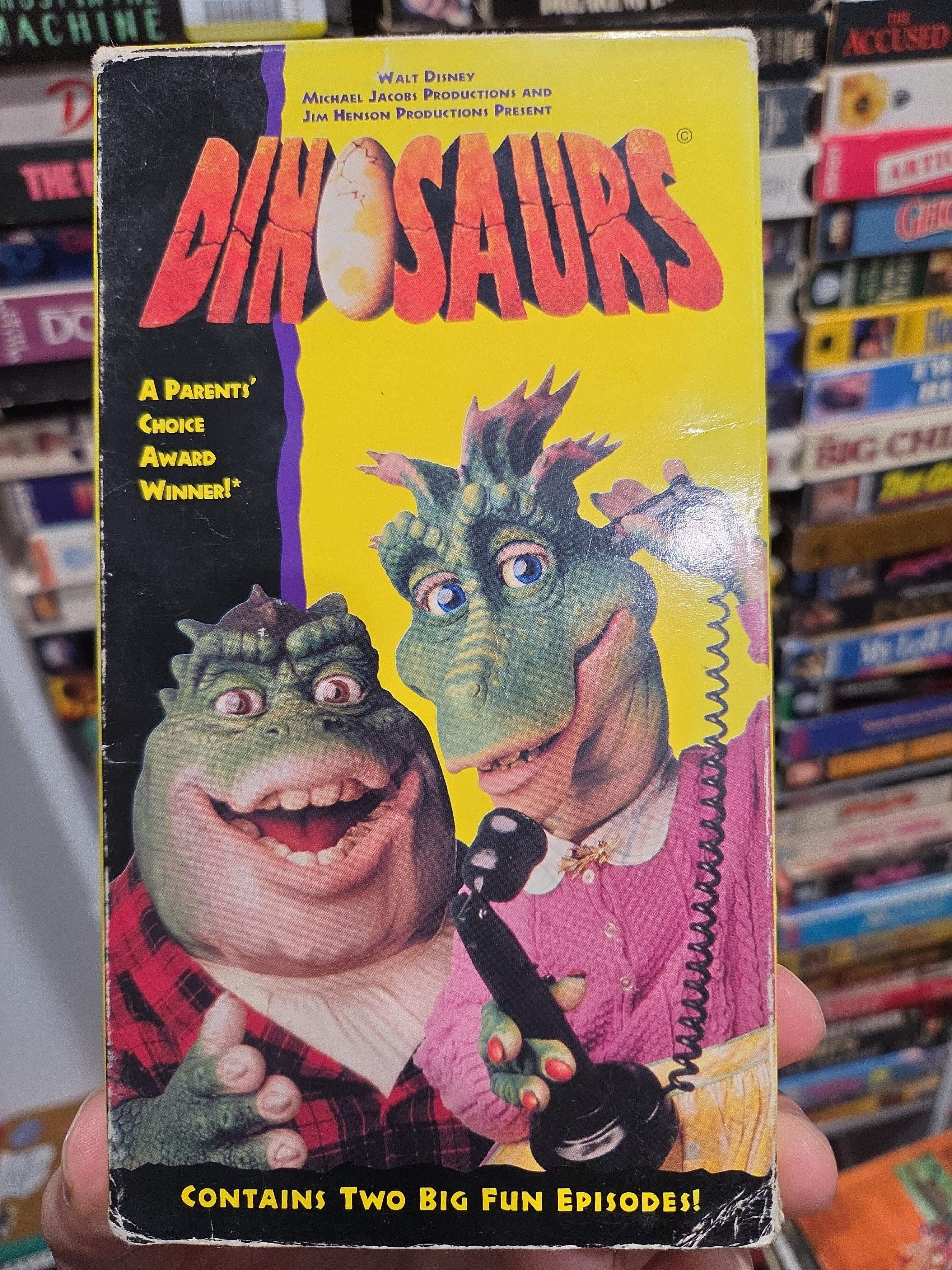 Dinosaurs Vol 5 1992 VHS 2 Episodes Original Release NON RENTAL