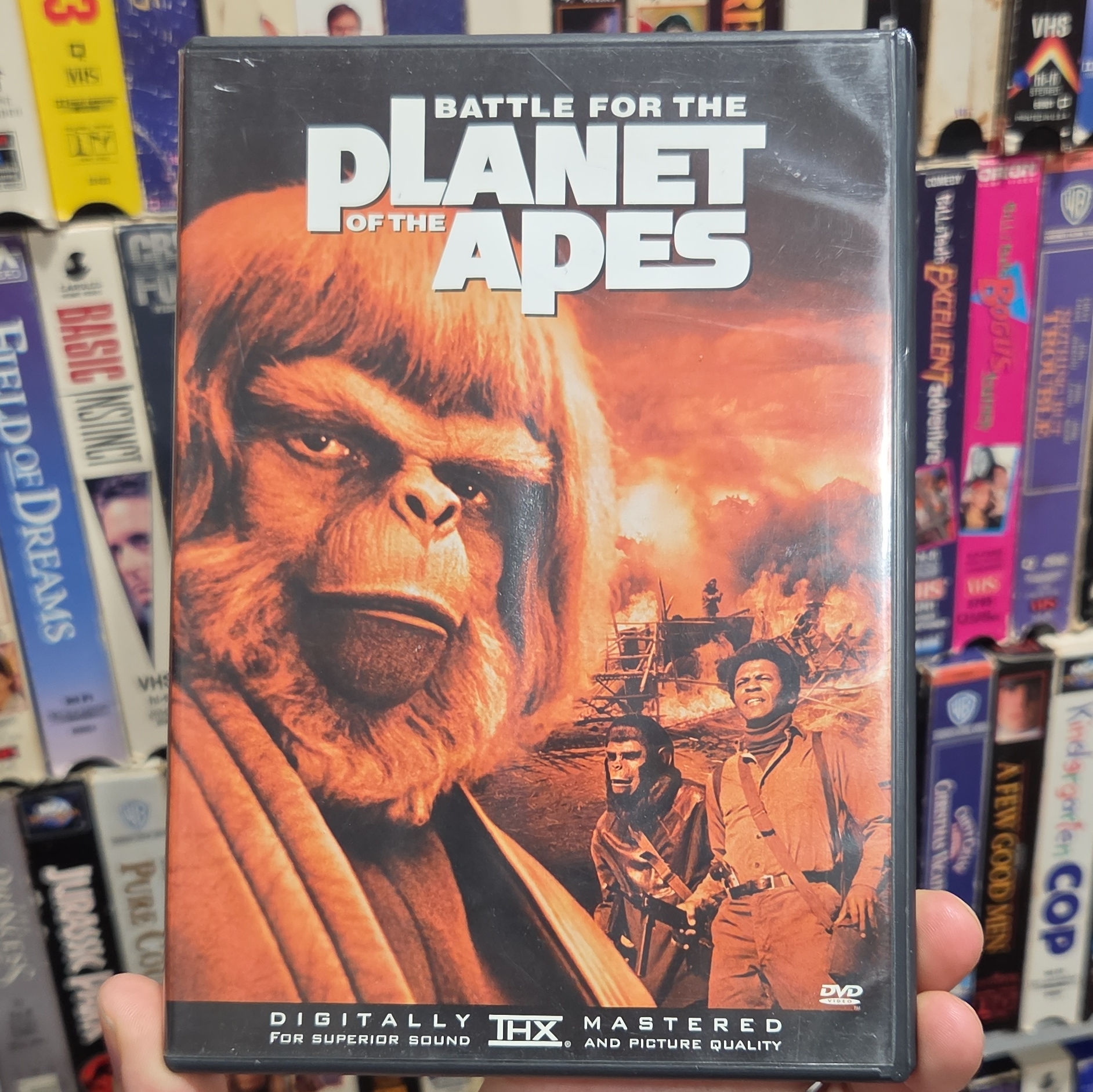 Battle For The Planet Of The Apes 1973 DVD OOP Original Release NON RENTAL