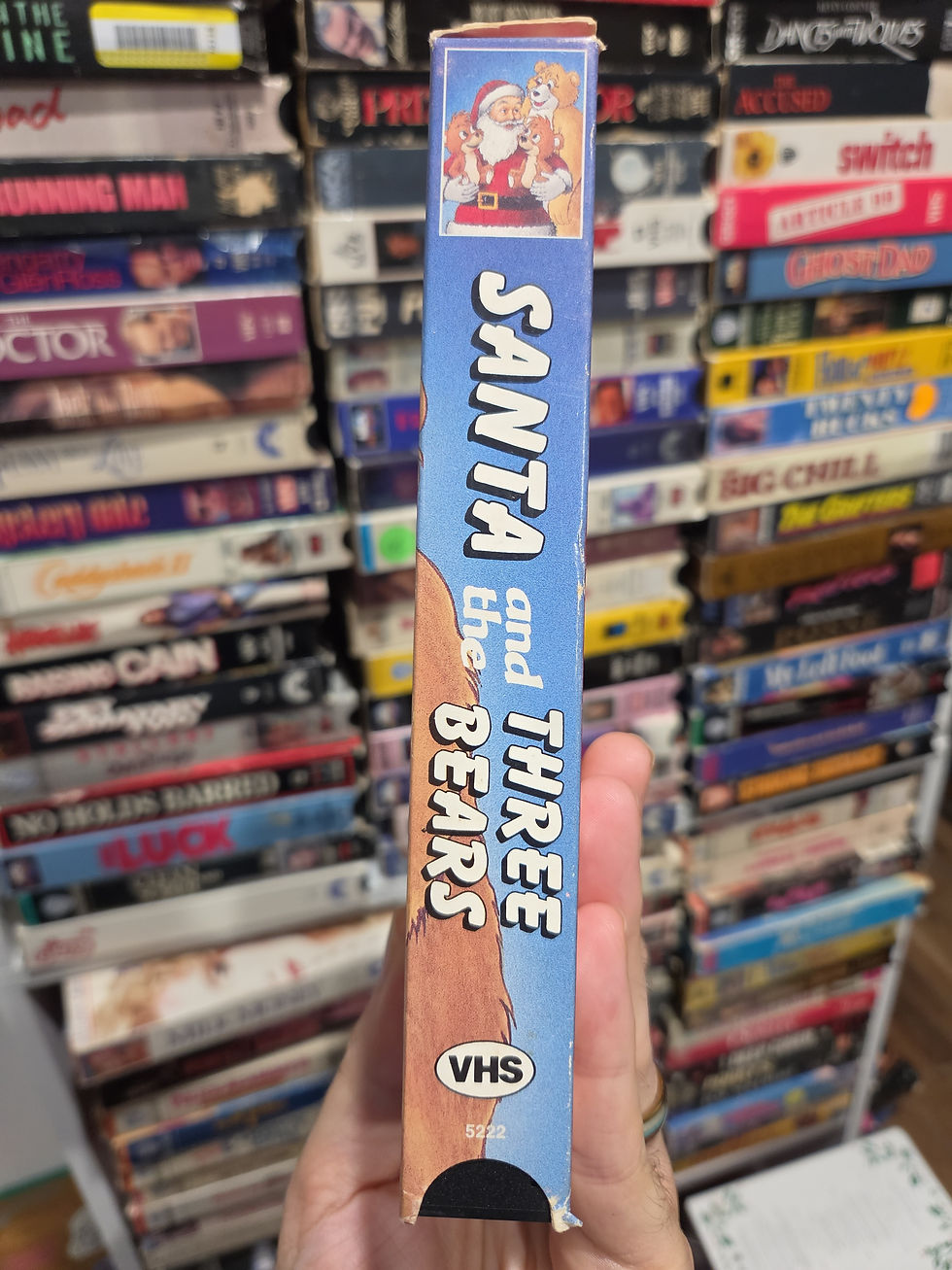 Thumbnail: Santa And The Three Bears 1990 VHS NON RENTAL