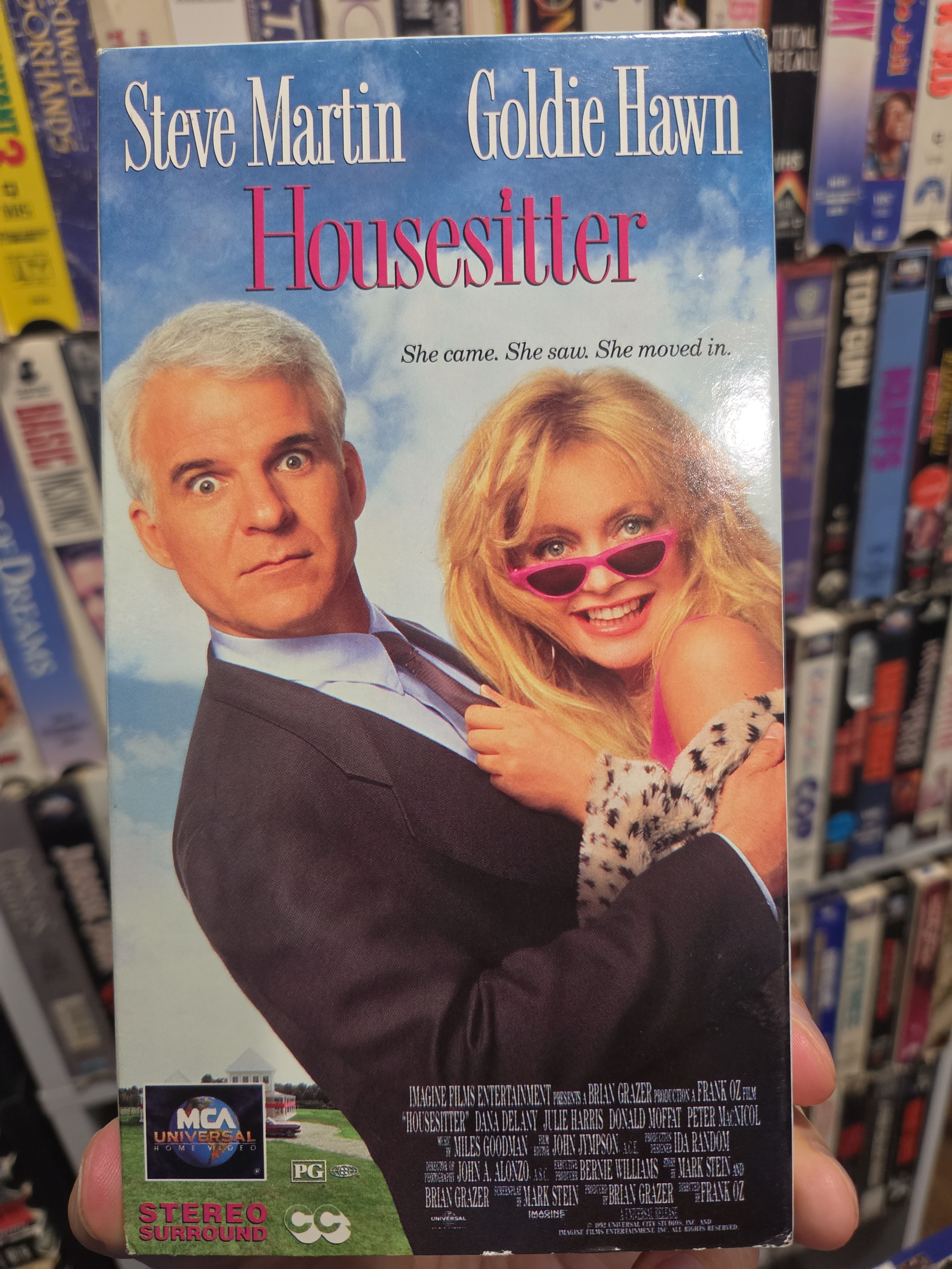 Housesitter 1992 VHS NON RENTAL