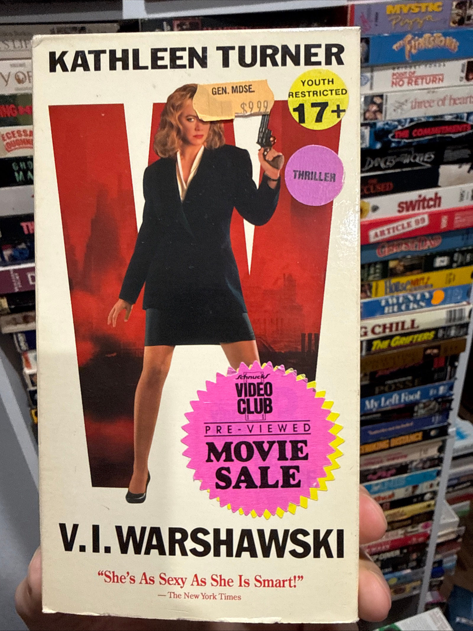 VI Warshawski 1991 VHS Original Release