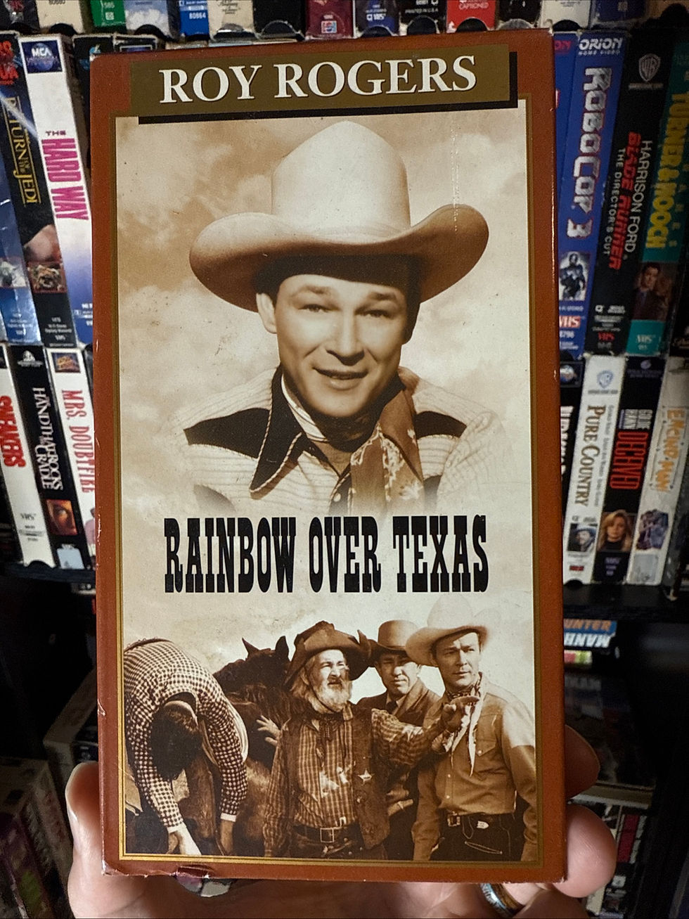 Rainbow Over Texas 1946 VHS NON RENTAL