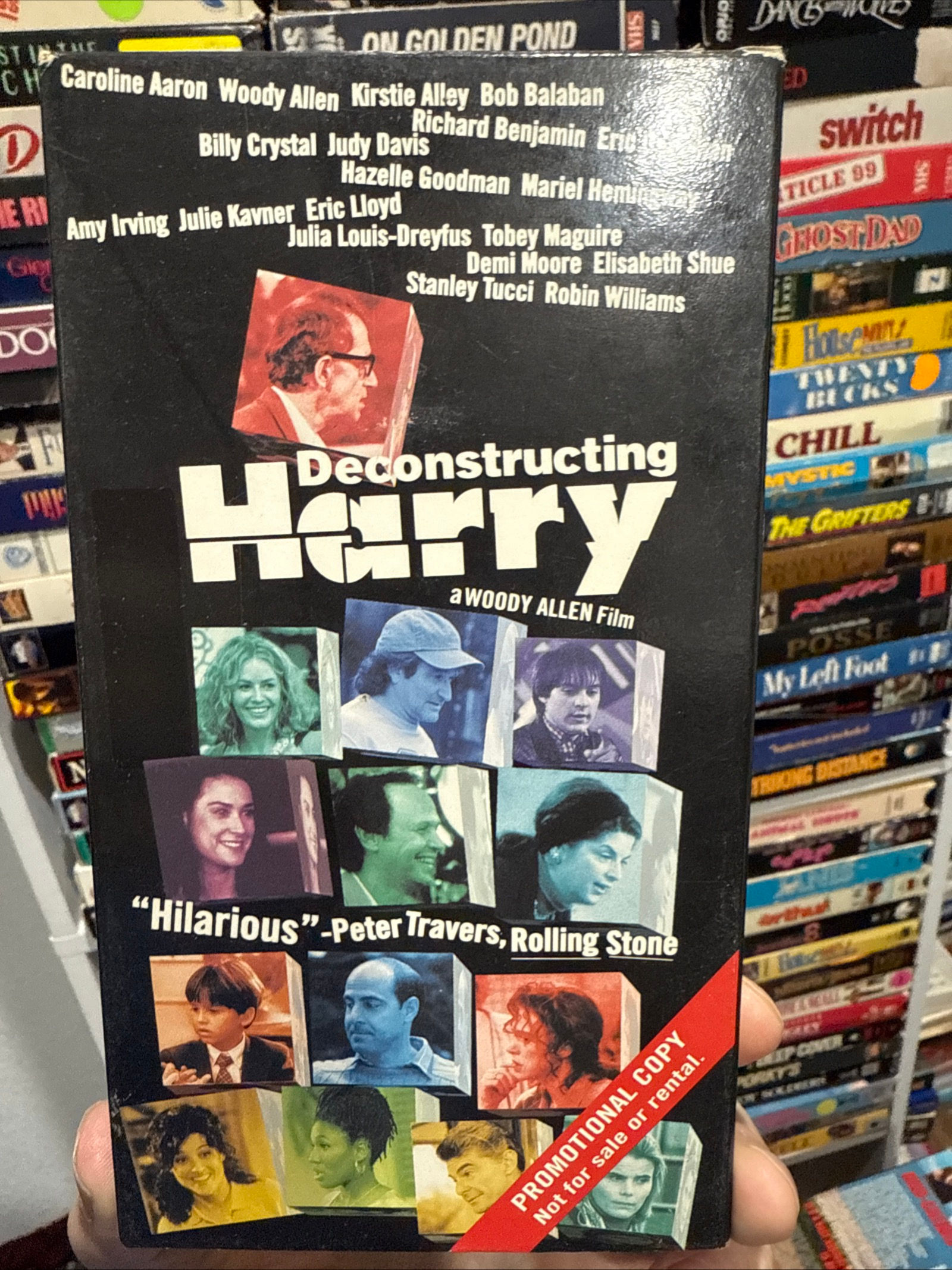 Deconstructing Harry 1997 VHS Promotional Screener