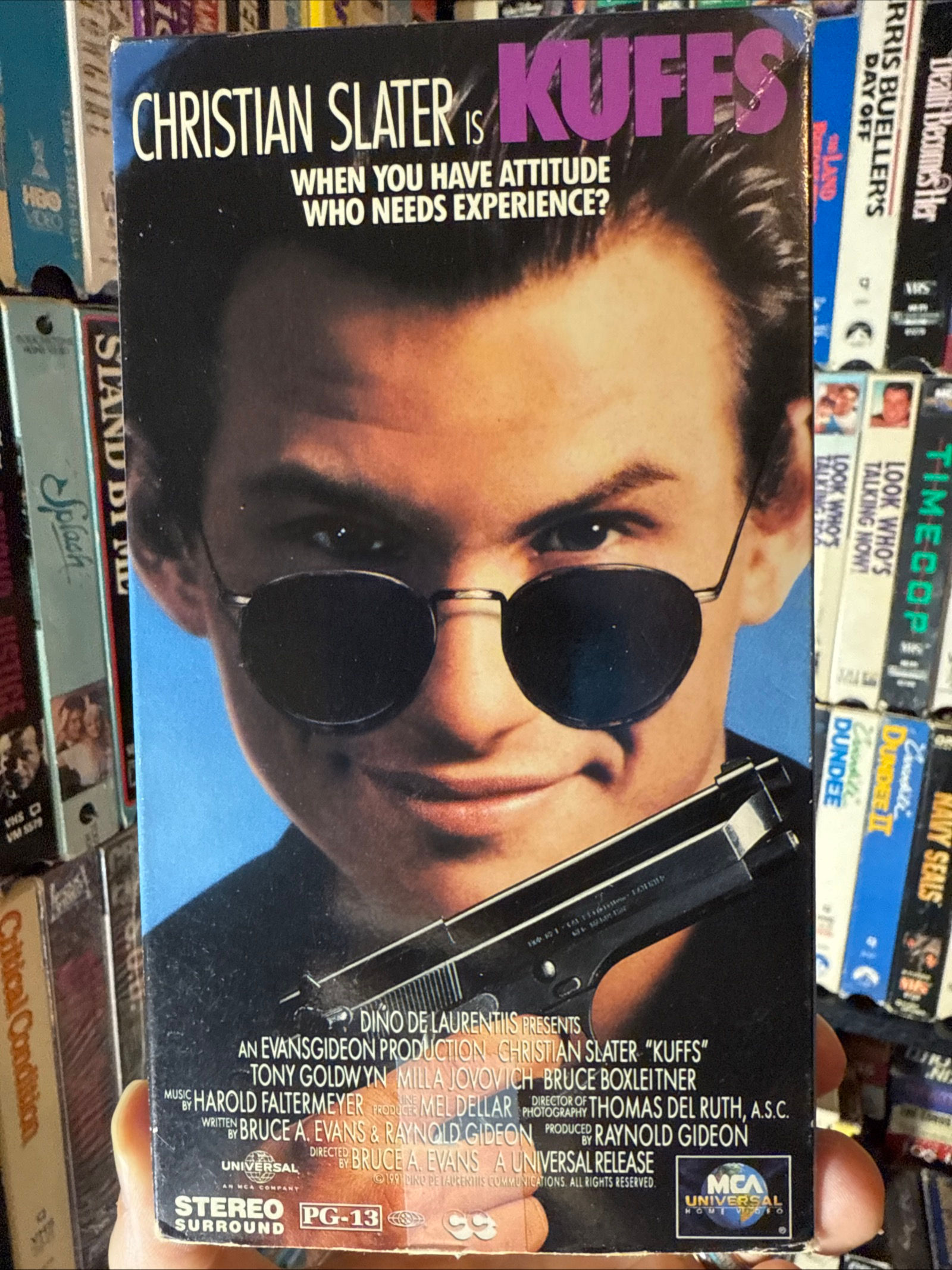 Kuffs 1992 VHS Original Release NON RENTAL