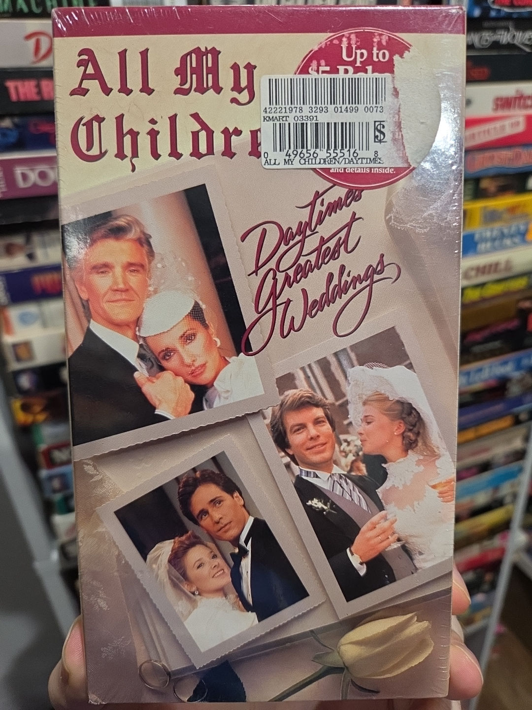 All My Children Daytimes Greatest Weddings 1993 VHS FACTORY SEALED