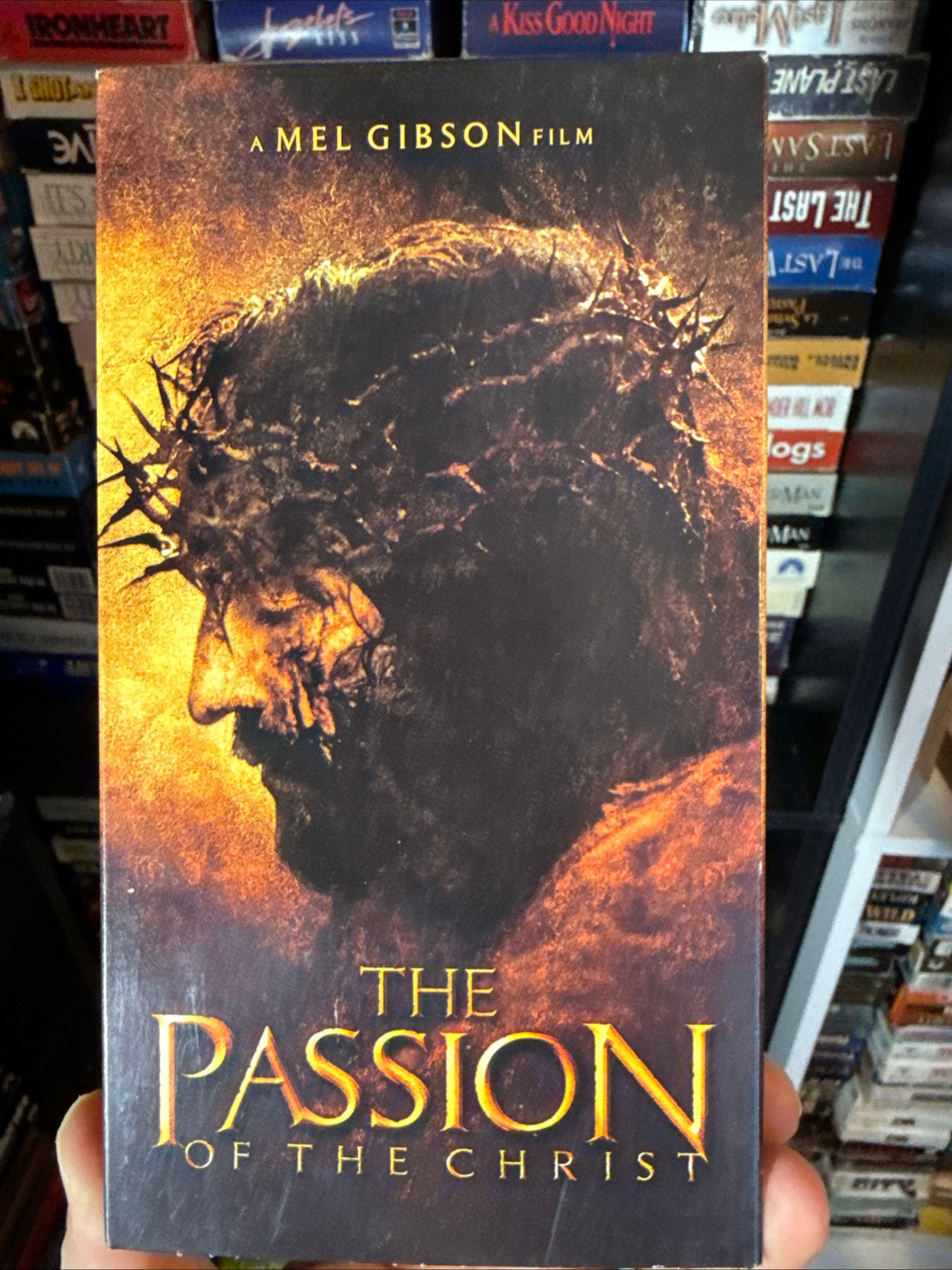 The Passion Of The Christ 2004 VHS Late Release W/Insert NON RENTAL