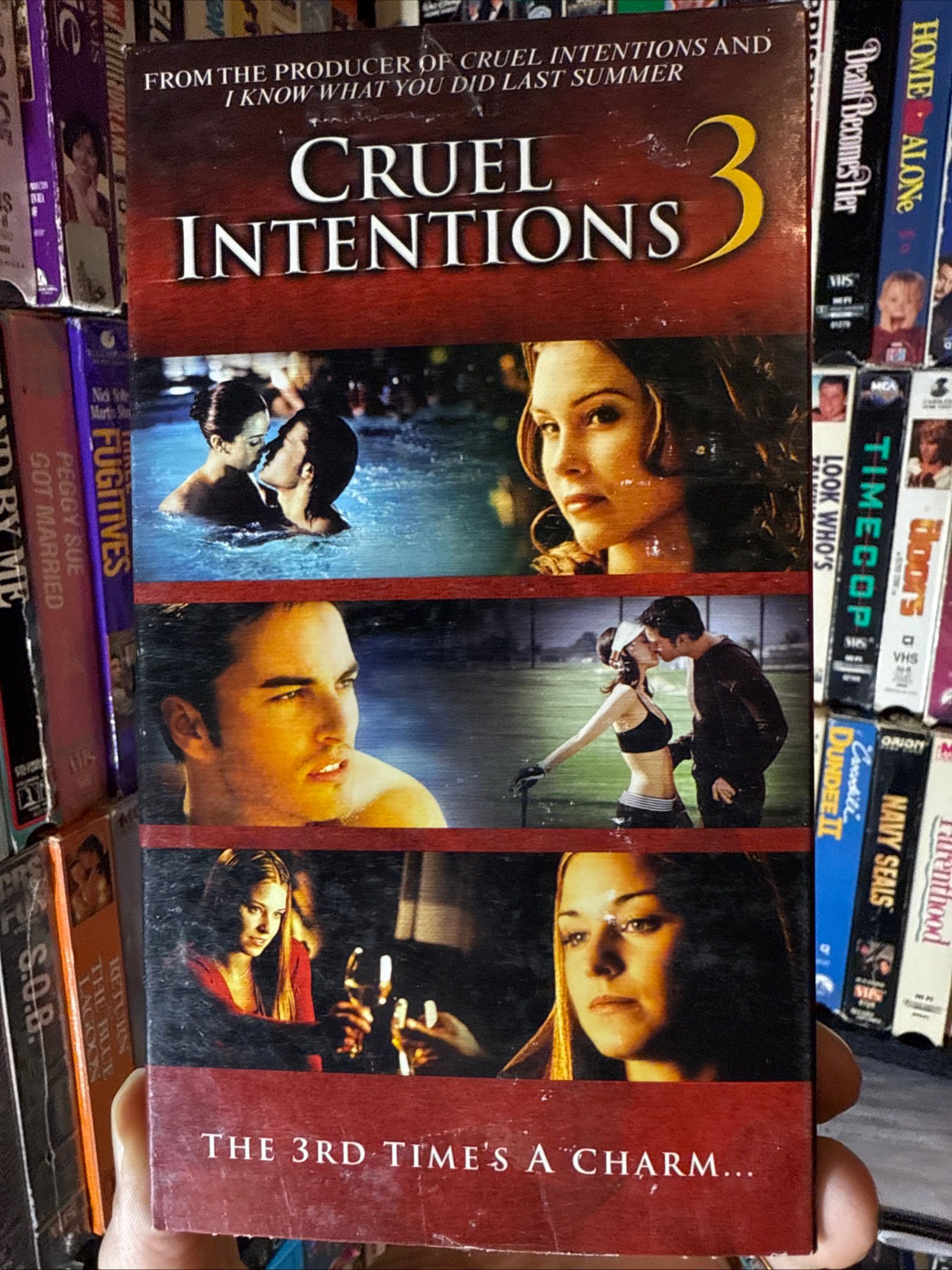 Cruel Intentions 3 2004 VHS Original Late Release NON RENTAL Extremely Rare
