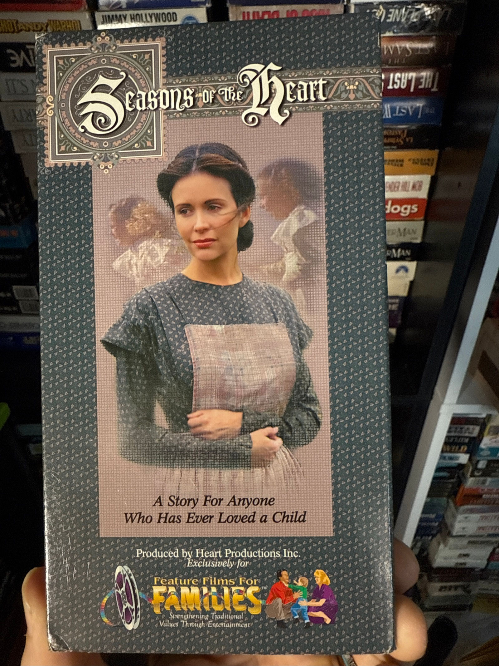 Seasons of the Heart 1993 VHS Feature Films For Families NON RENTAL