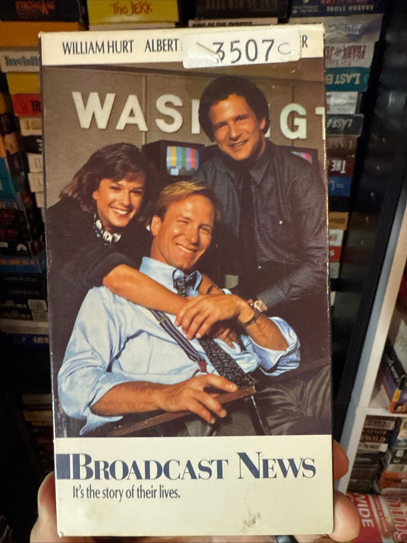 Broadcast News 1987 VHS Original Release CBS FOX
