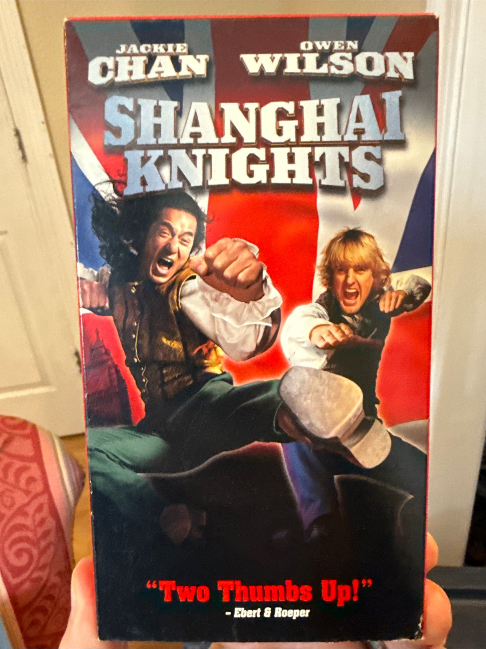 Shanghai Knights 2003 VHS Original Release NON RENTAL