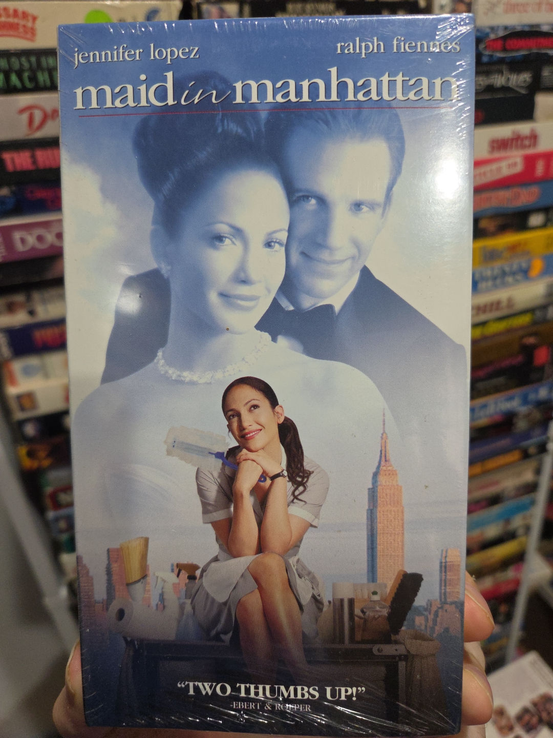 Maid In Manhattan 2002 VHS Original Release FACTORY SEALED
