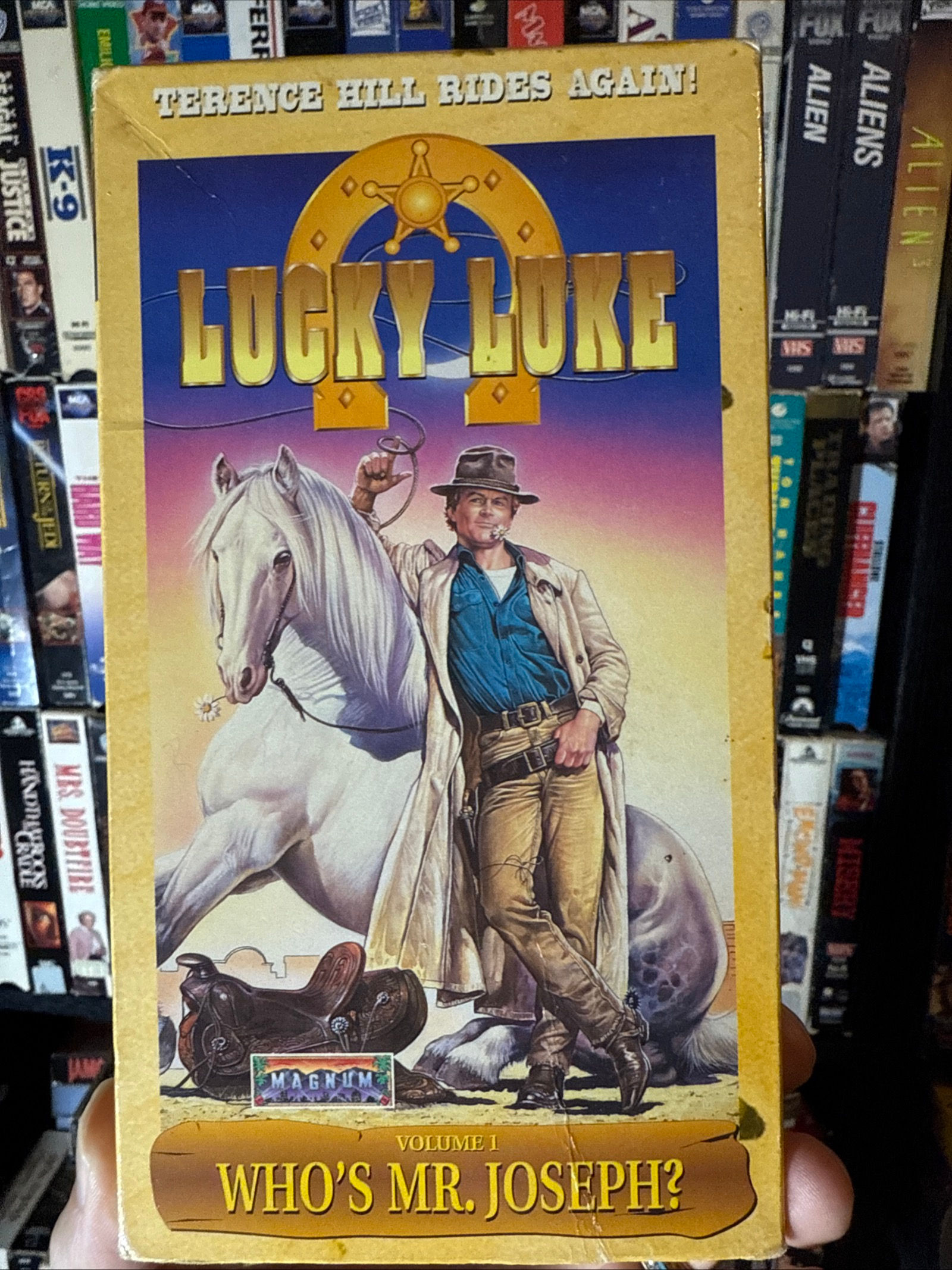 Lucky Luke Volume 1 Who’s Mr. Joseph? 1995 VHS
