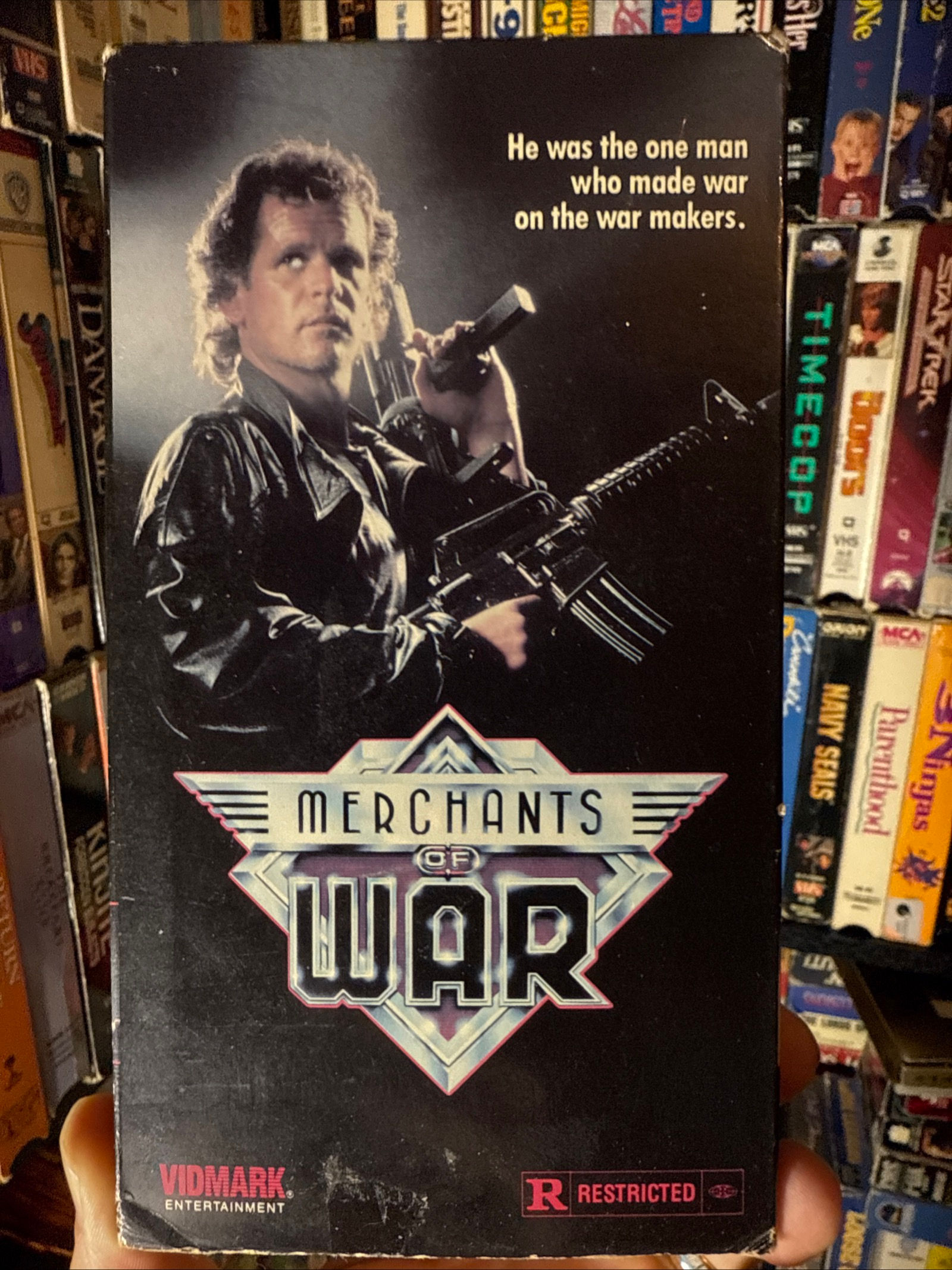 Merchants Of War 1989 VHS Extremely Rare Original Release