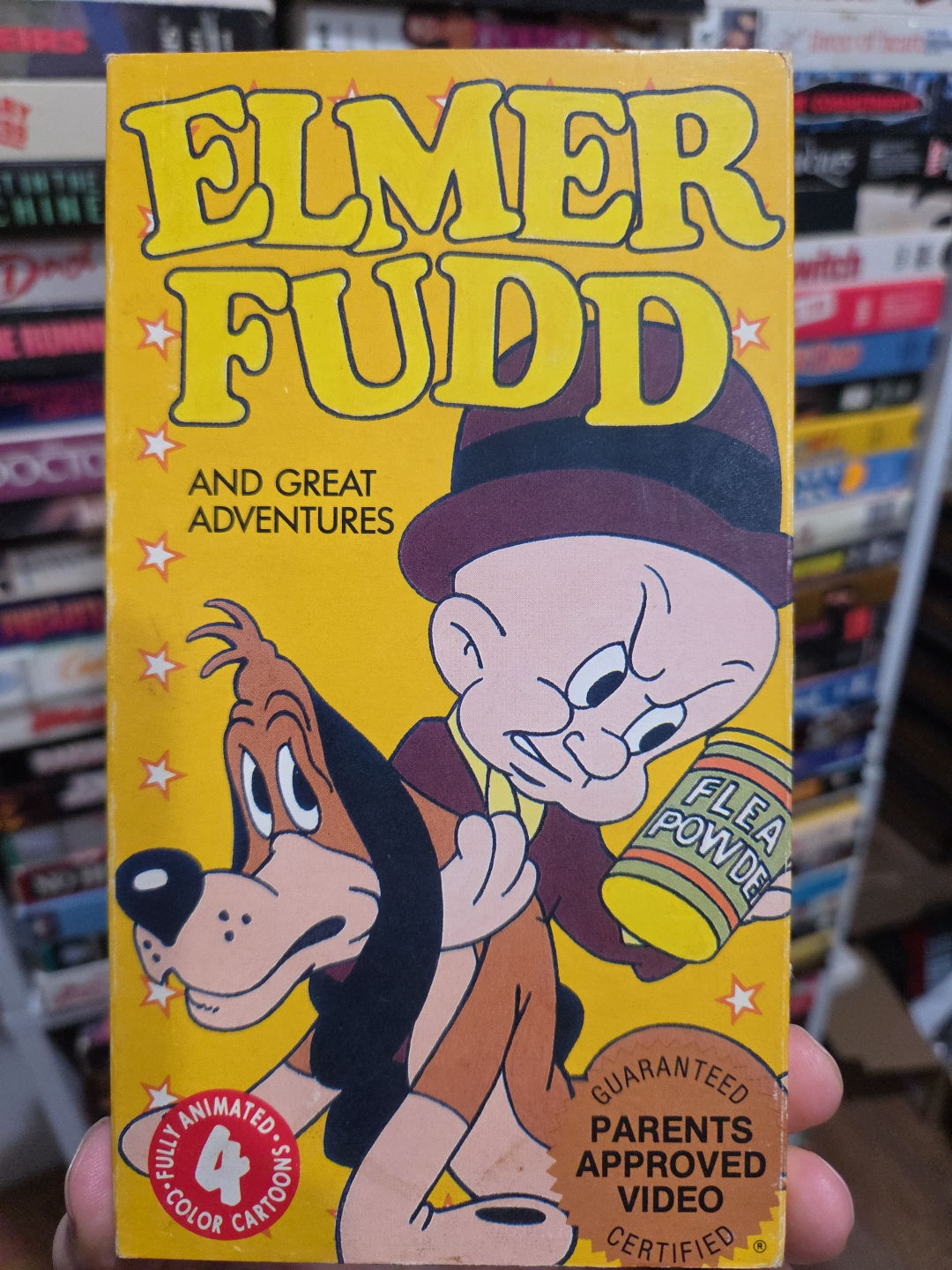 Elmer Fudd And Great Adventures 1992 VHS Original Release NON RENTAL