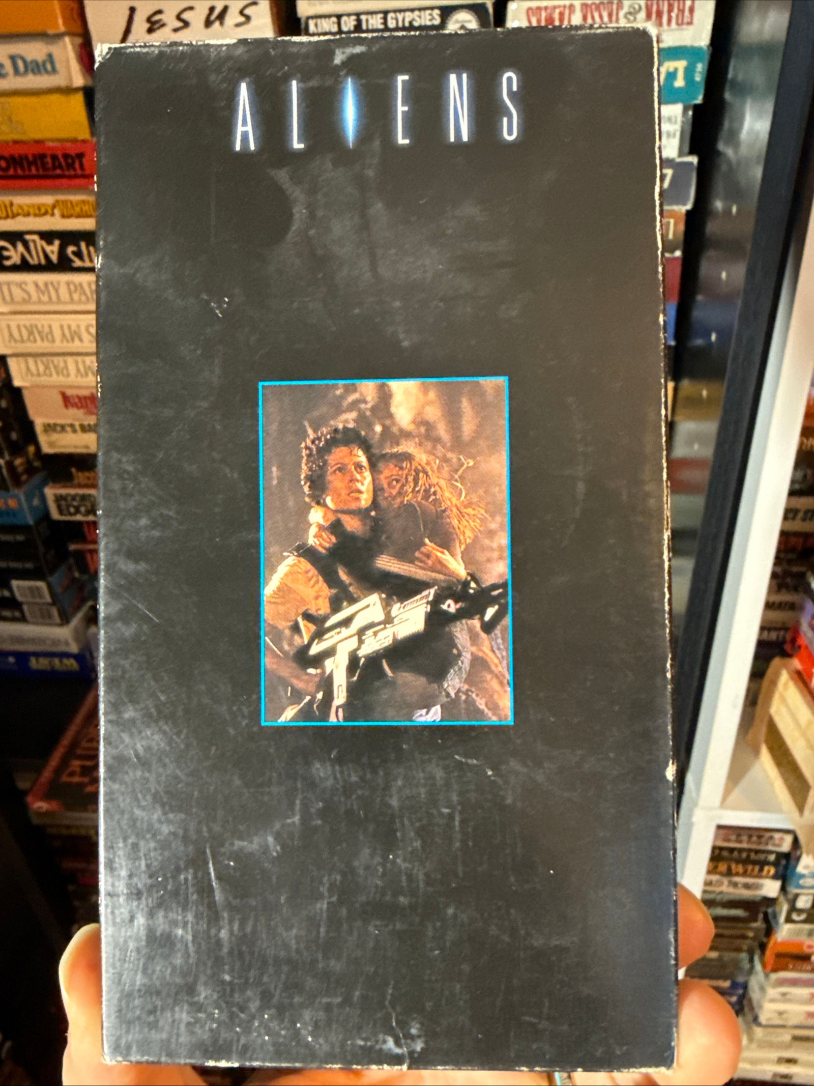 Aliens 1986 VHS Black Box Release NON RENTAL