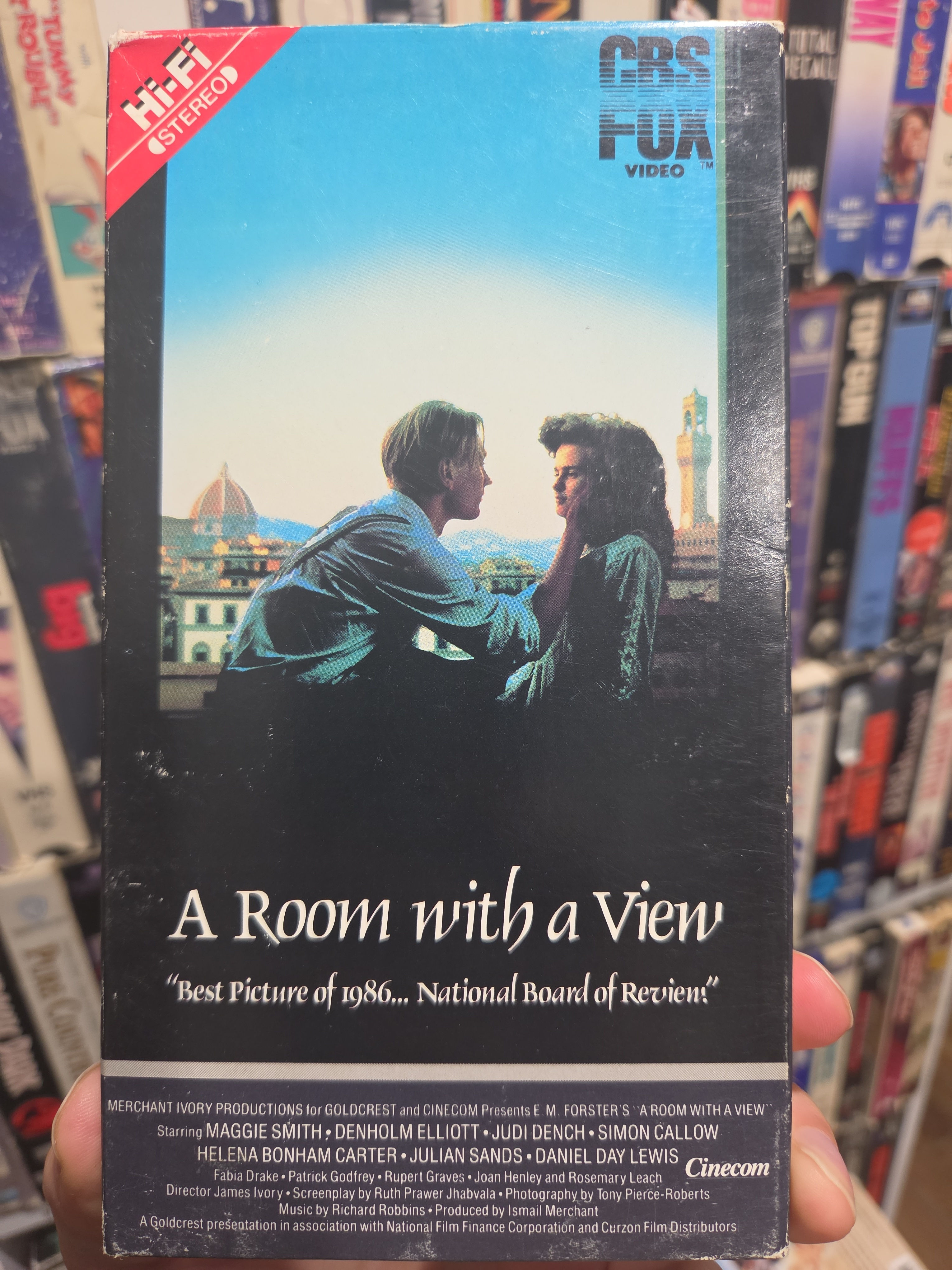A Room With A View 1986 VHS Original Release NON RENTAL