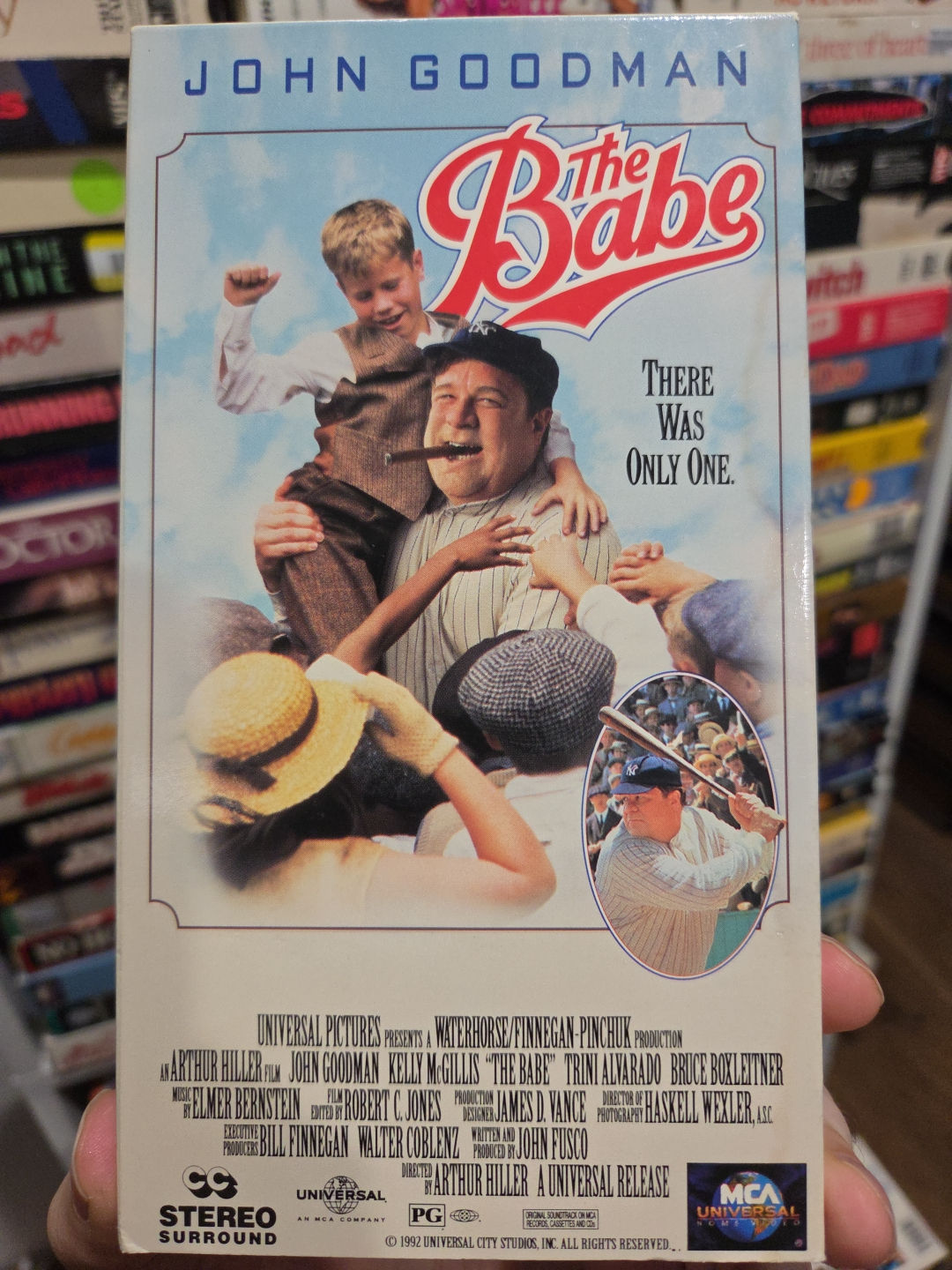 The Babe 1992 VHS NON RENTAL