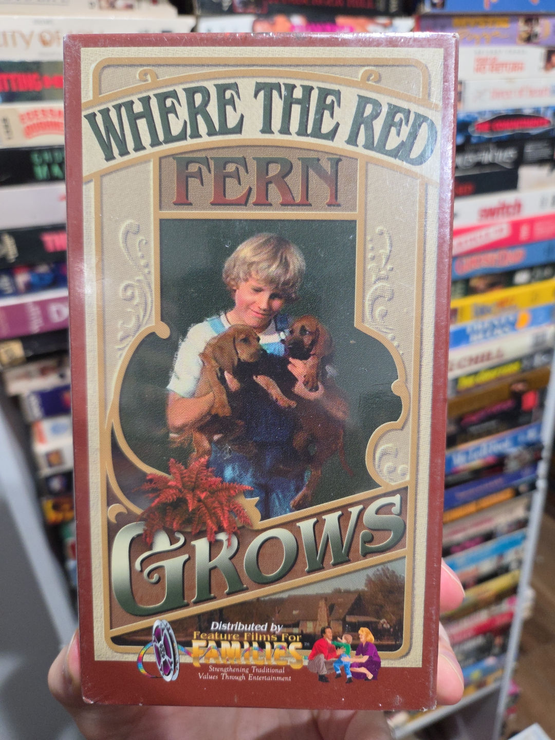 Where The Red Fern Grows 1974 VHS Feature Films For Families FACTORY SEALED