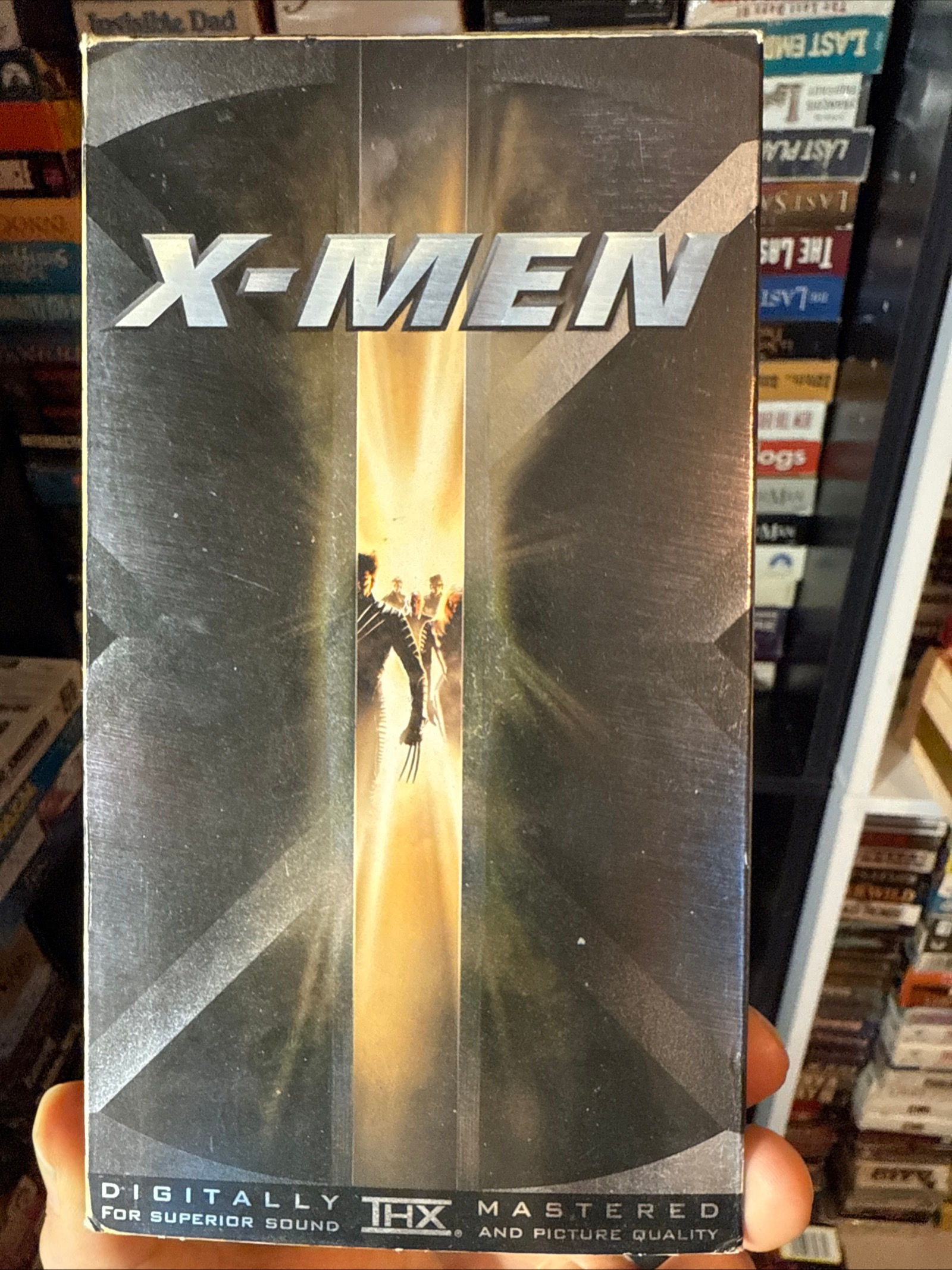 X-Men 2000 VHS Original Release NON RENTAL
