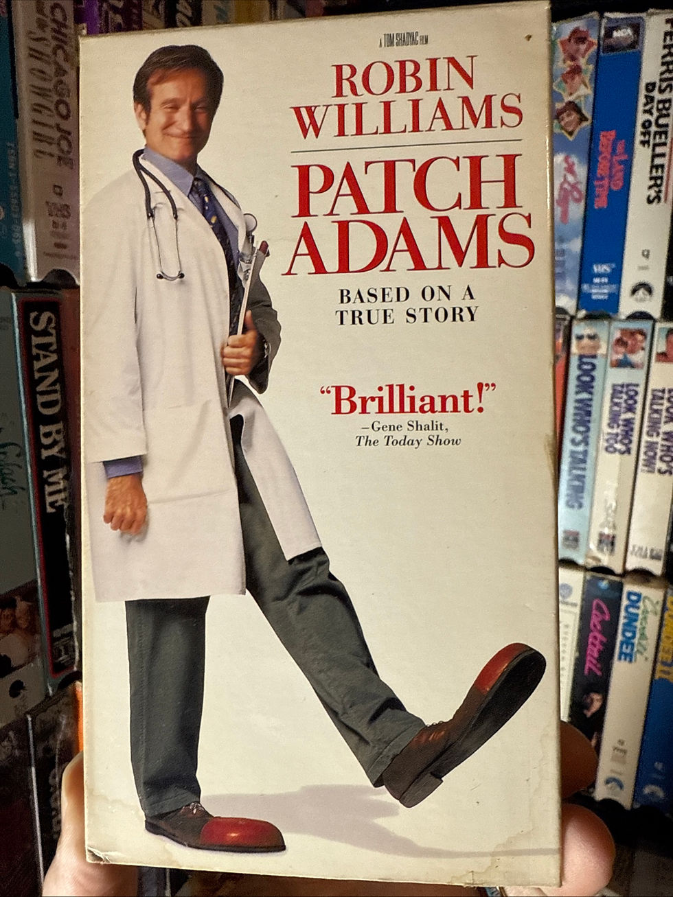 Patch Adams 1998 VHS Original Release NON RENTAL