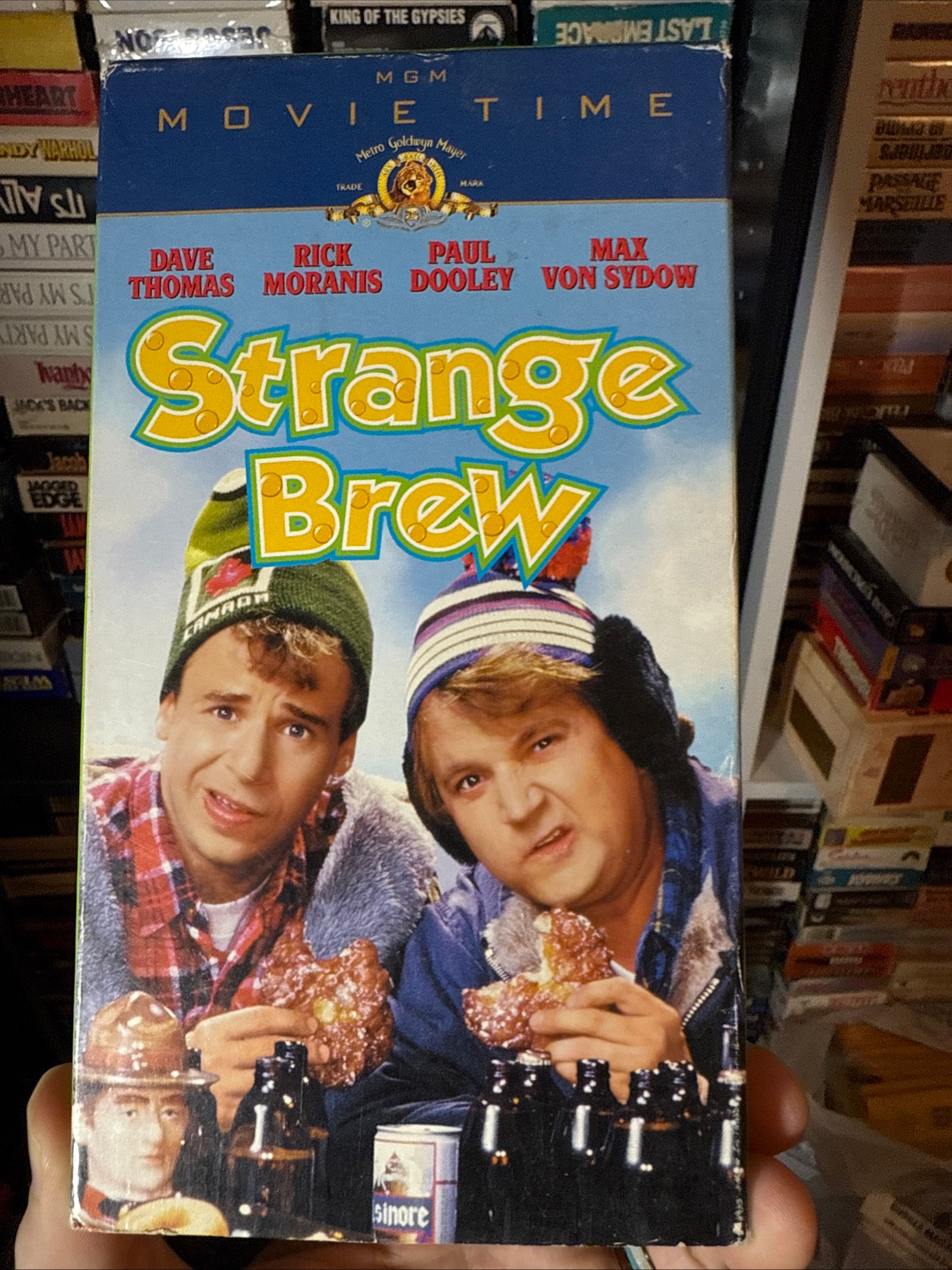 Strange Brew 1983 VHS Movie Time NON RENTAL