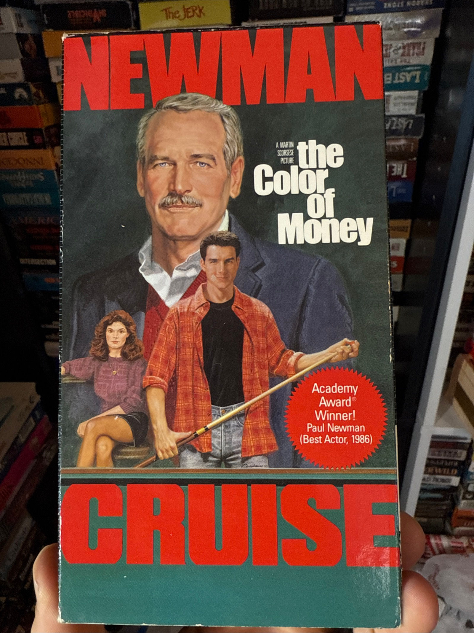 The Color Of Money 1986 VHS Original Release NON RENTAL