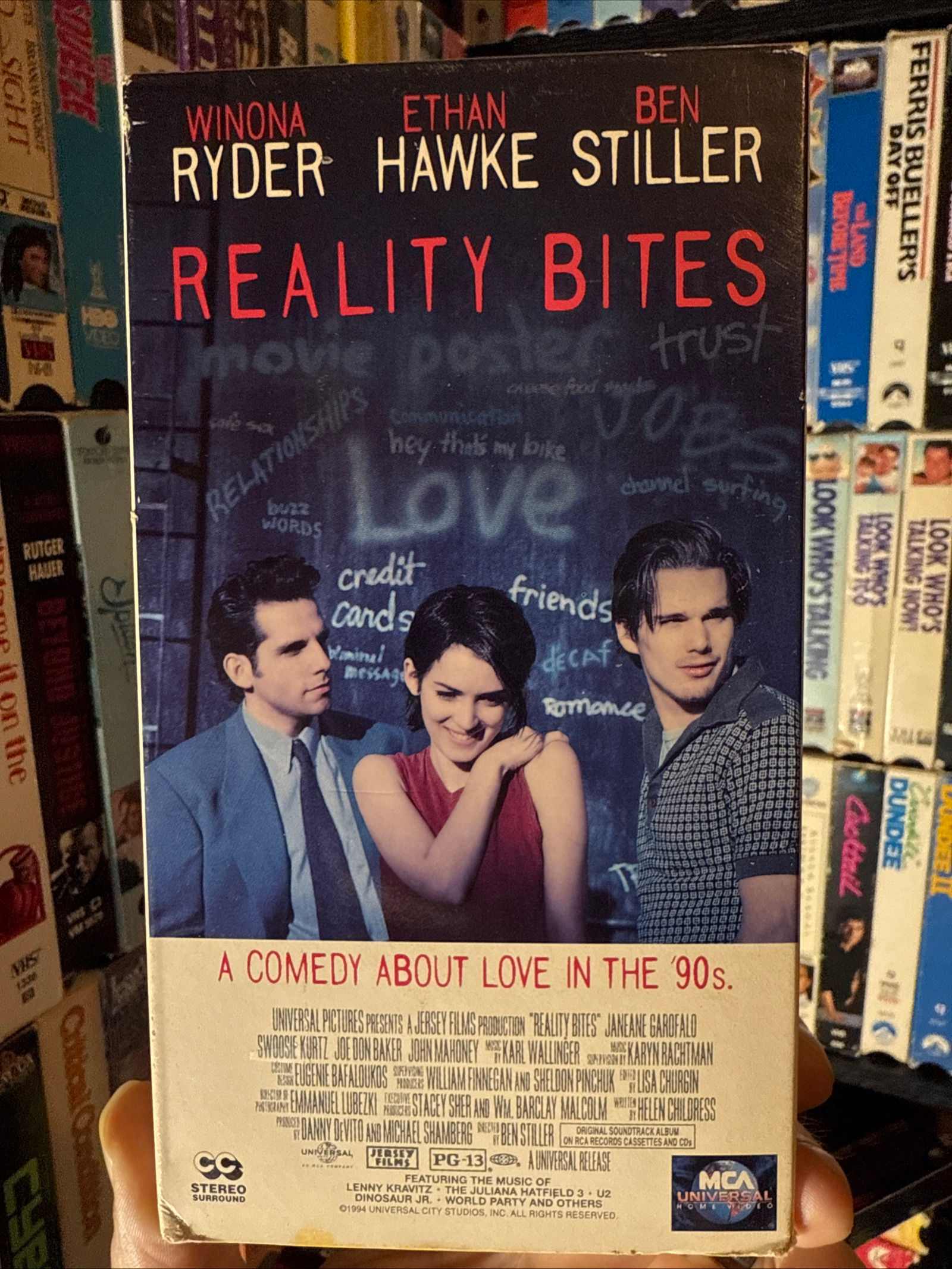 Reality Bites 1994 VHS Original Release