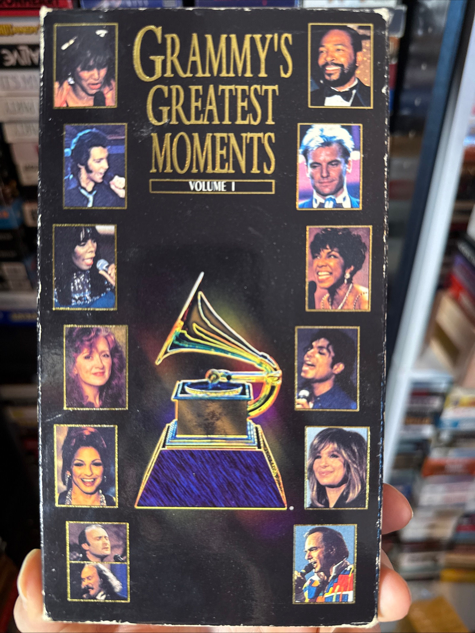 Grammy's Greatest Moments Volume 1 1994 VHS Original Release NON RENTAL