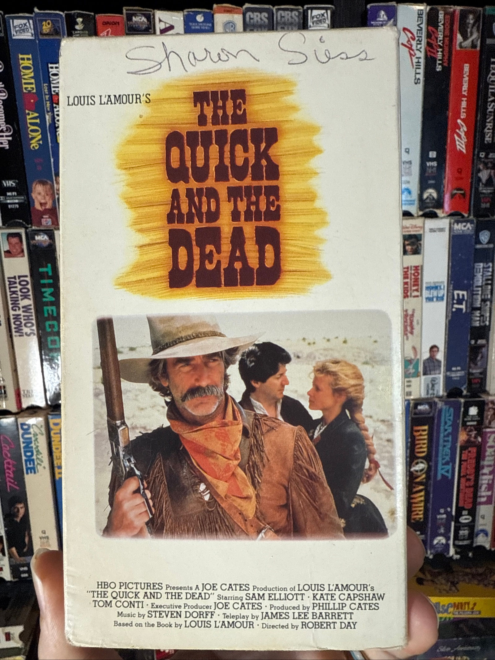 The Quick And The Dead 1987 VHS Original Release NON RENTAL