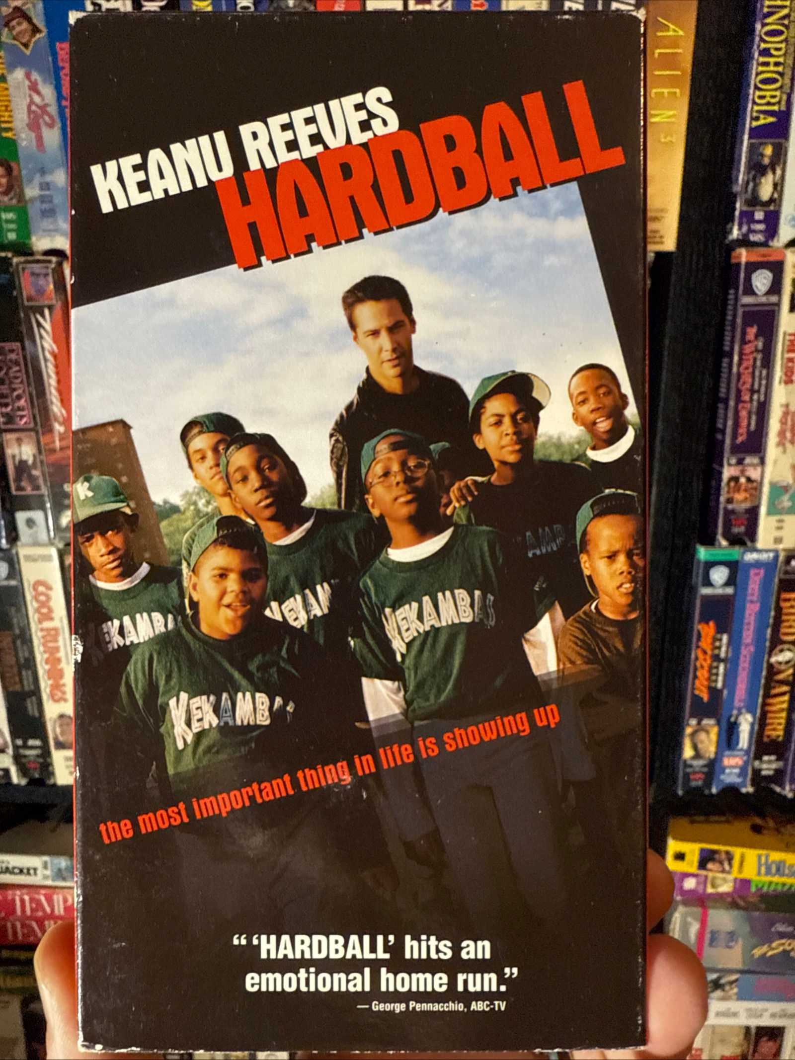 Hardball 2001 VHS Original Release NON RENTAL