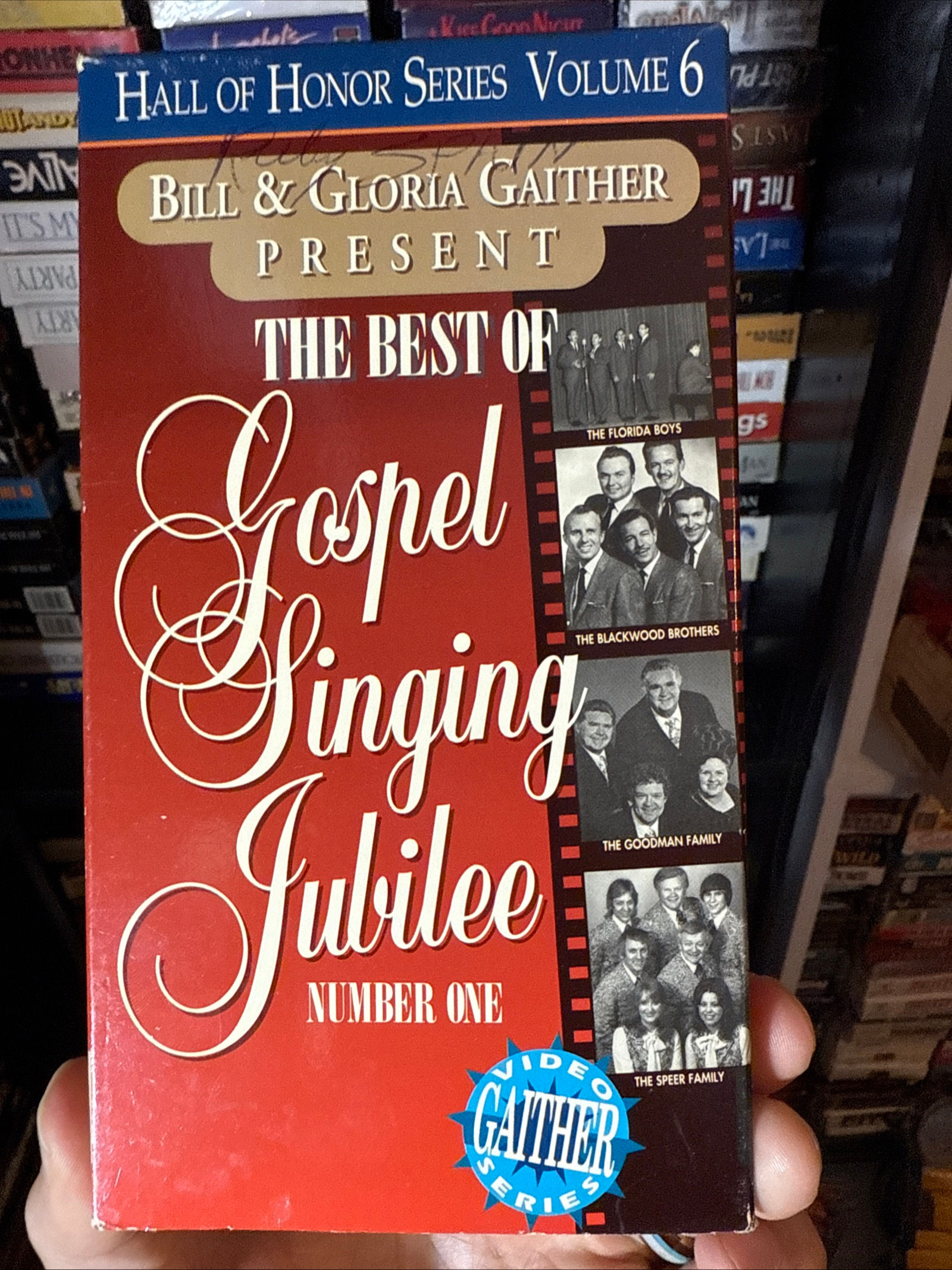 Best of Gospel Singing Jubilee No.1 1994 VHS Bill & Gloria Gaither Hall Of Honor