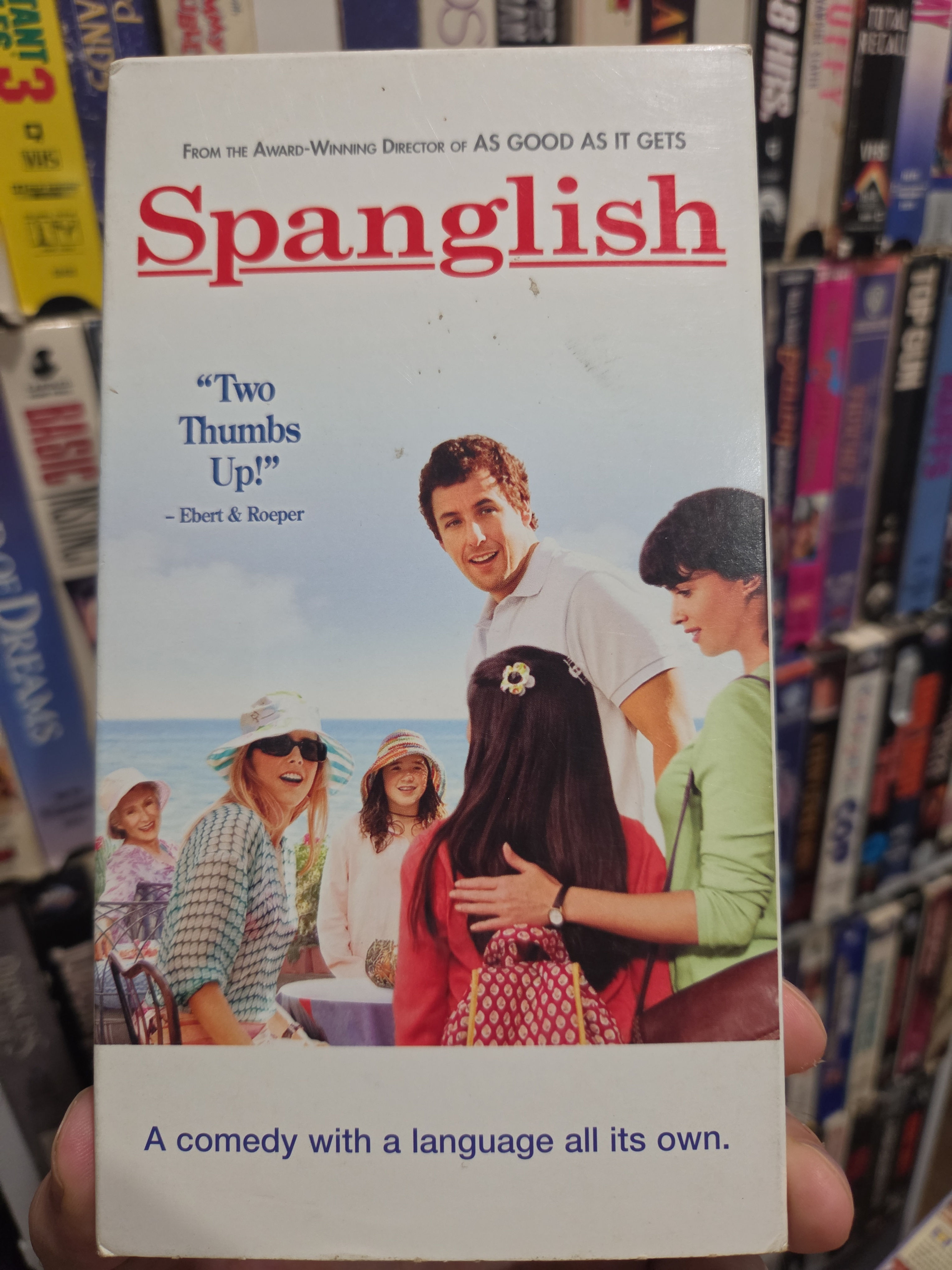 Spanglish 2004 VHS Original Release NON RENTAL