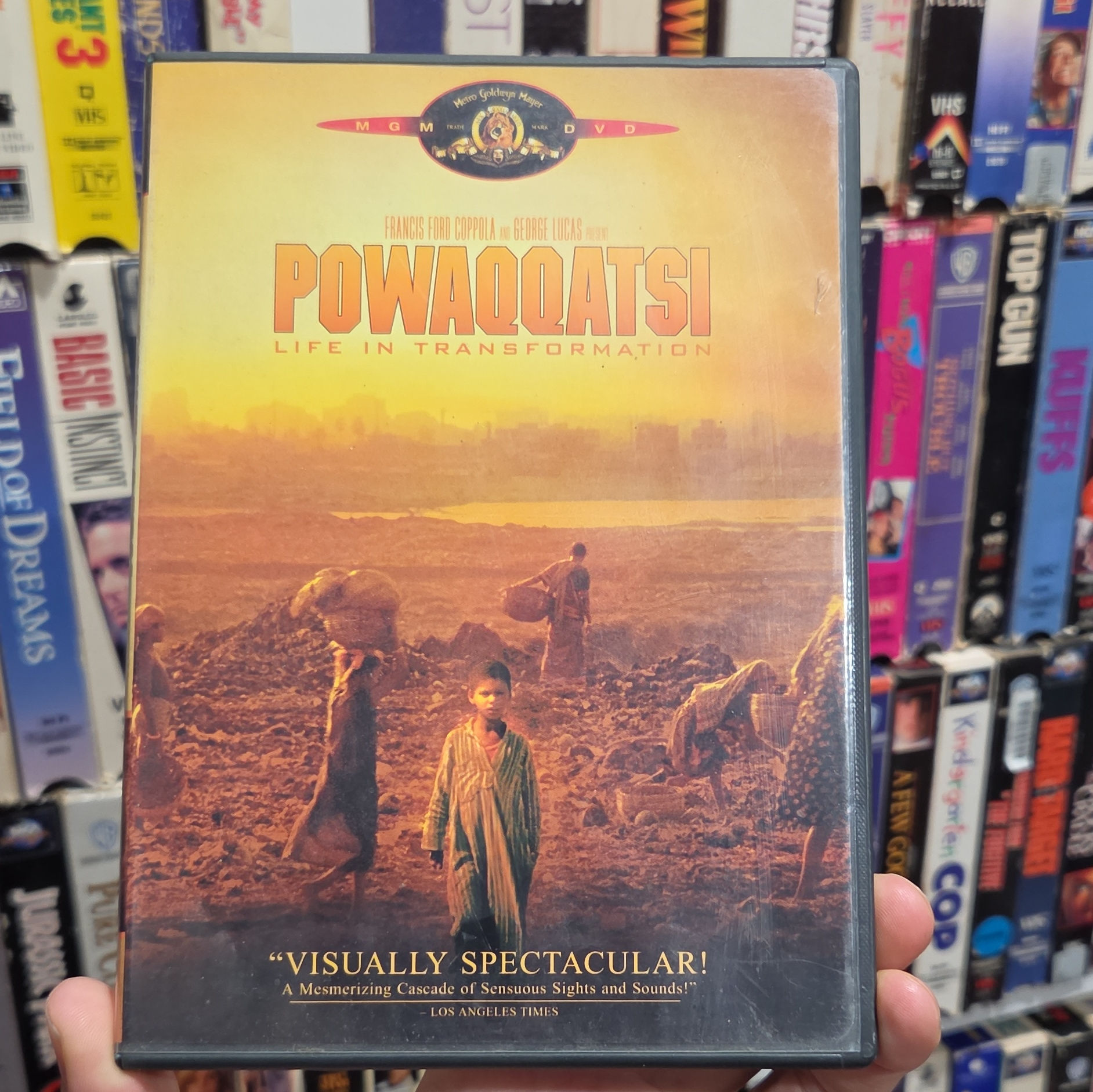 Powaqqatsi LIfe In Transformation 1988 DVD OOP Original Release NON RENTAL