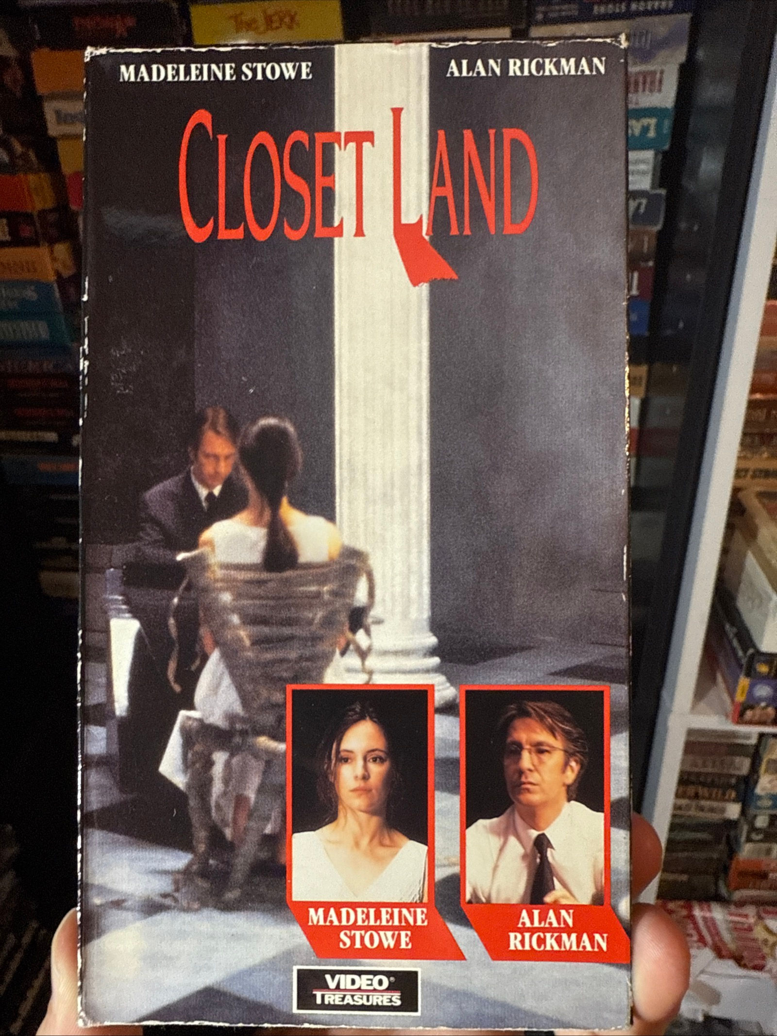 Closet Land 1991 VHS Original Release NON RENTAL